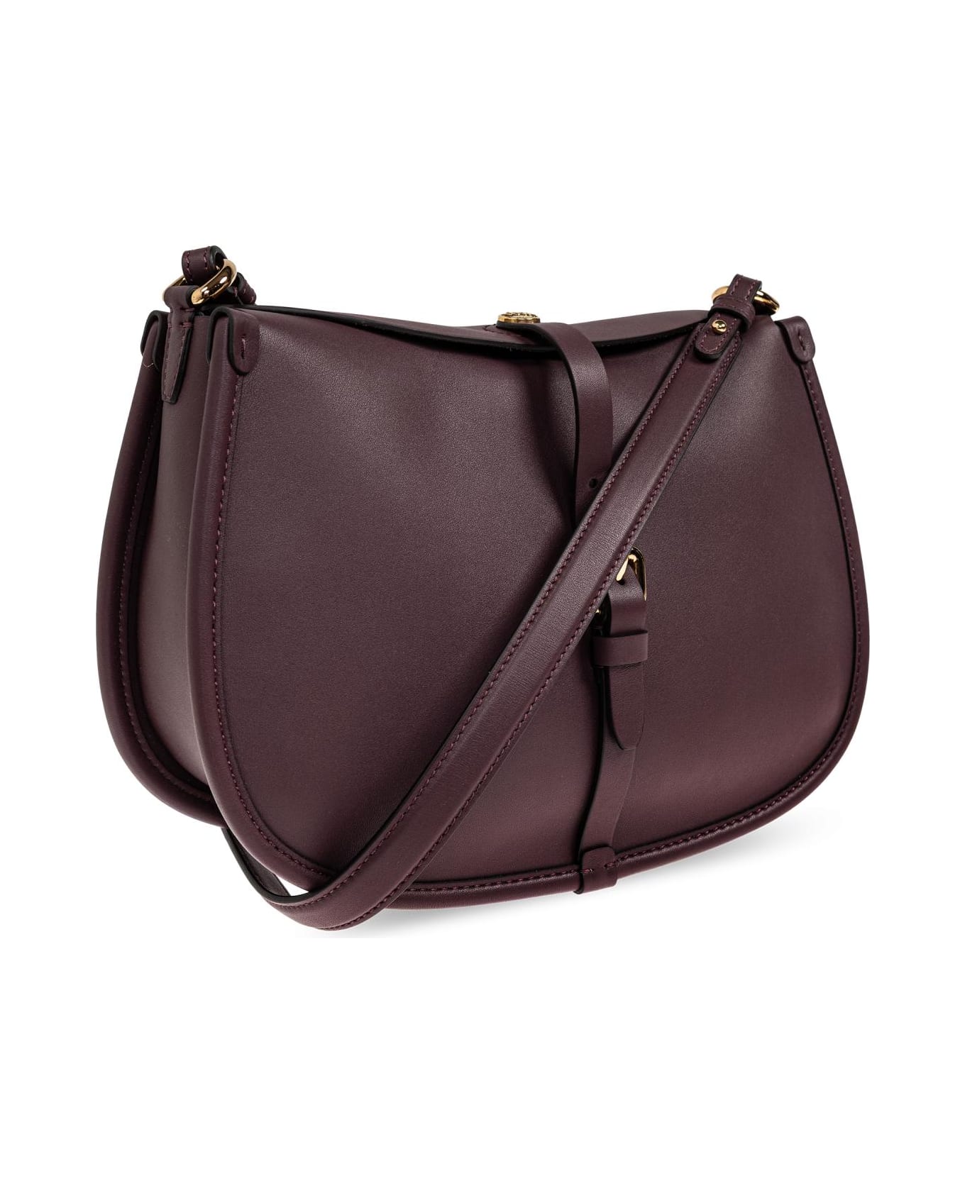 Etro Leather Shoulder Bag - BROWN