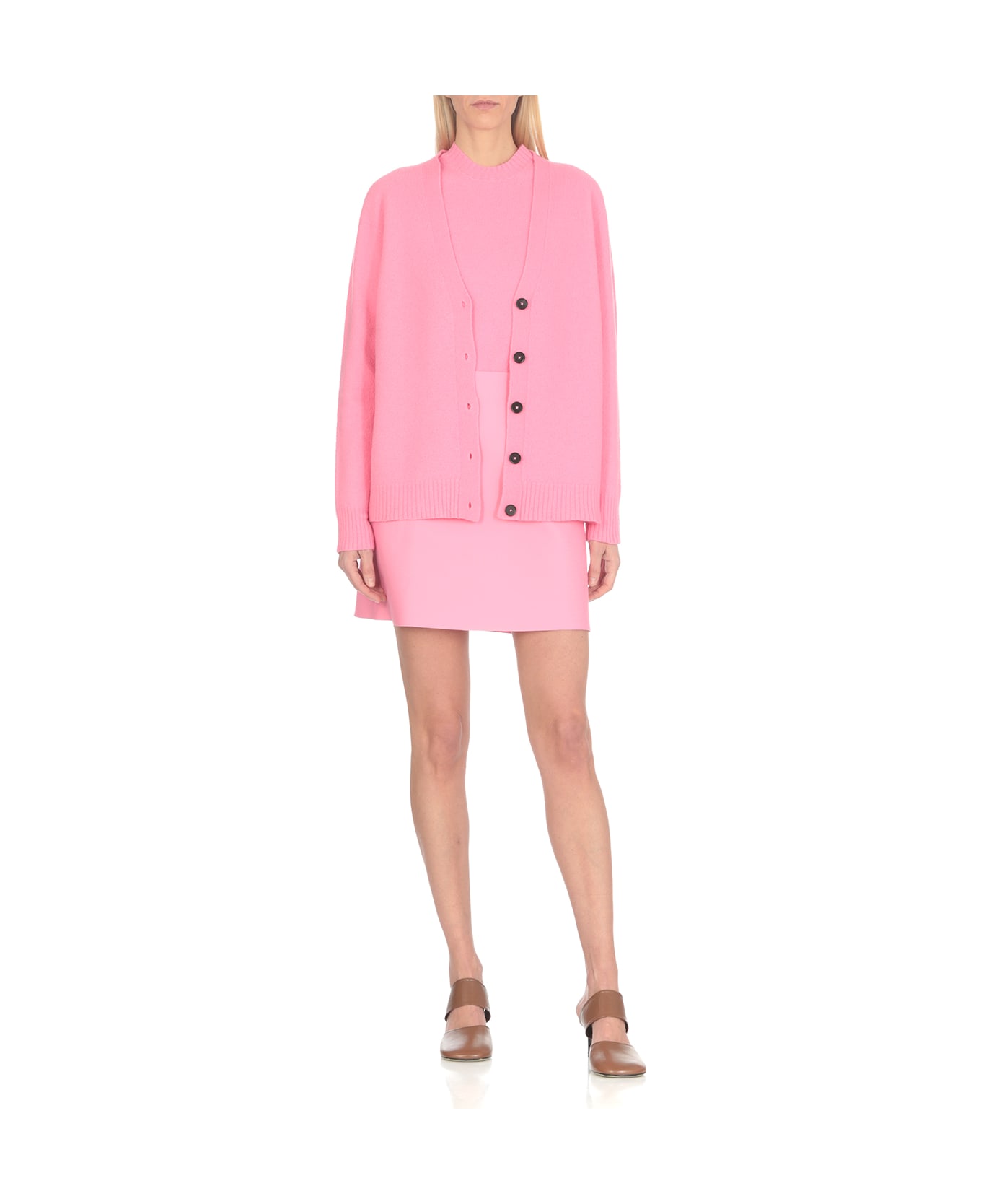 Jil Sander Wool Sweater - Pink ニットウェア
