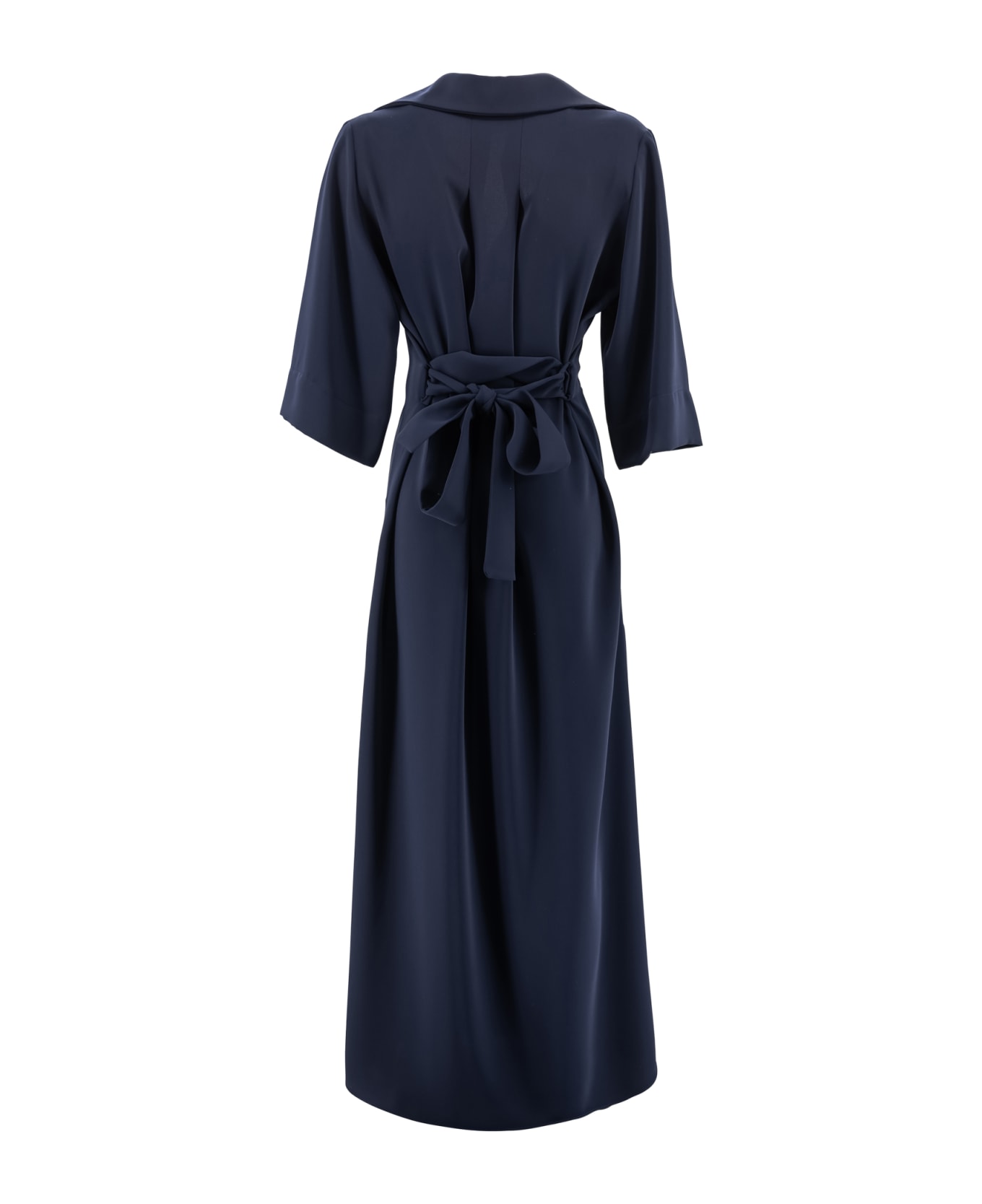Parosh Panty24 Long Dress - Blu