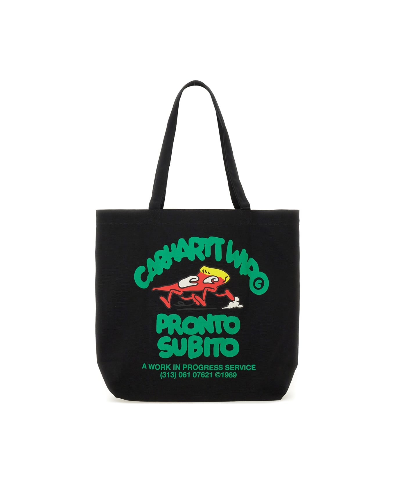 Carhartt "graphic Canvas" Tote Bag - BLACK