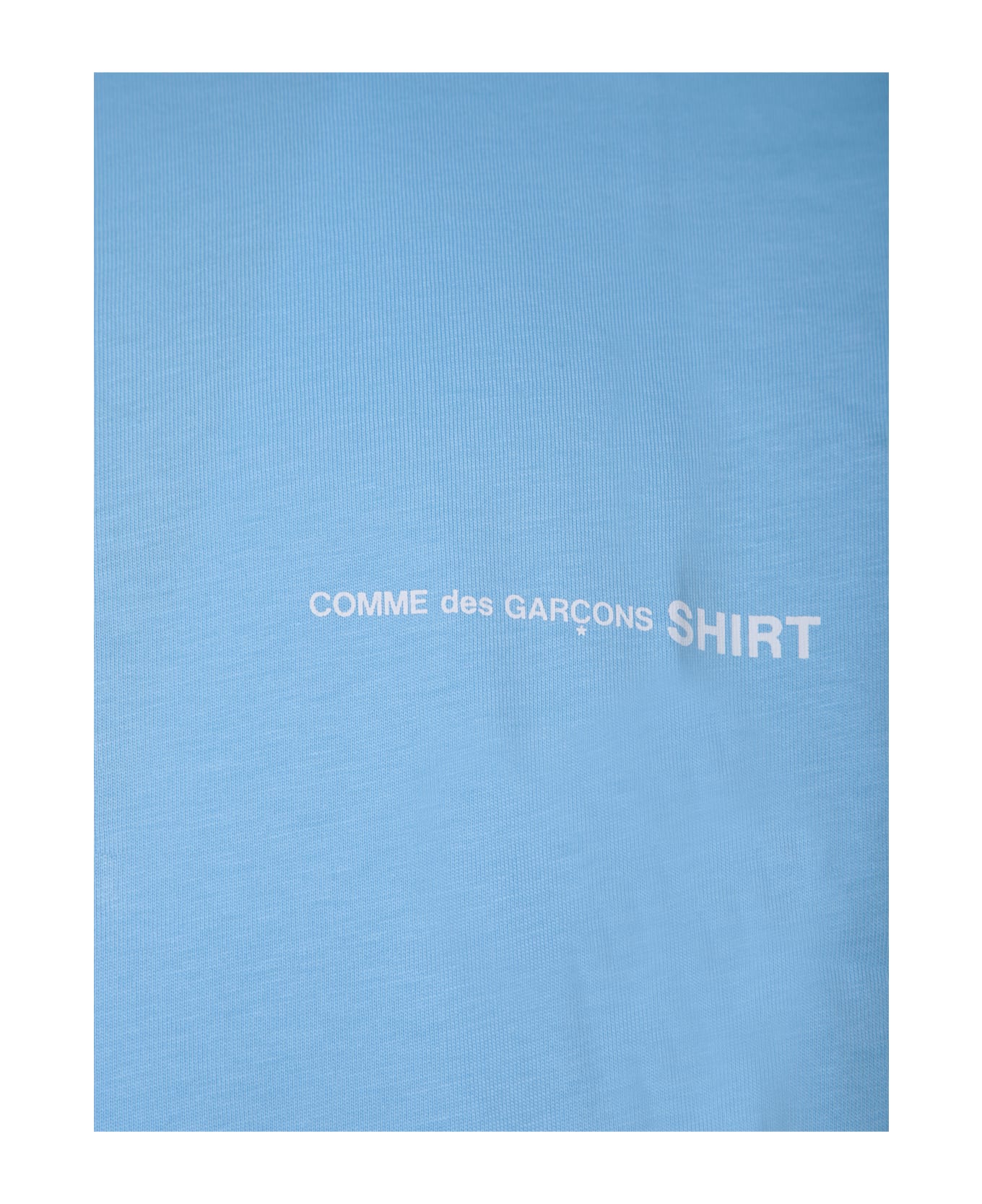 Comme des Garçons Shirt Regular Fit Light Blue T-shirt - Blue