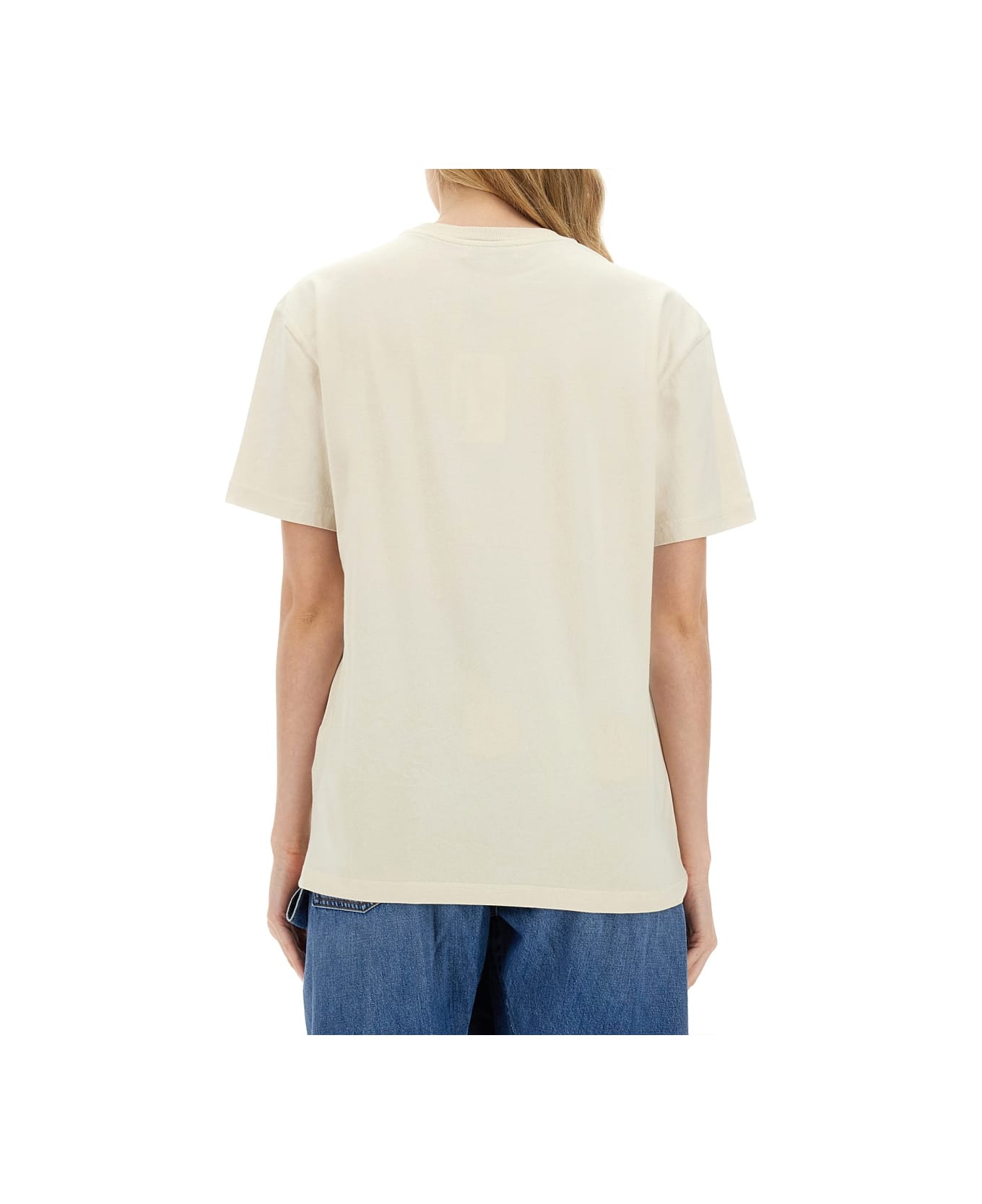 J.W. Anderson T-shirt With Logo - BEIGE