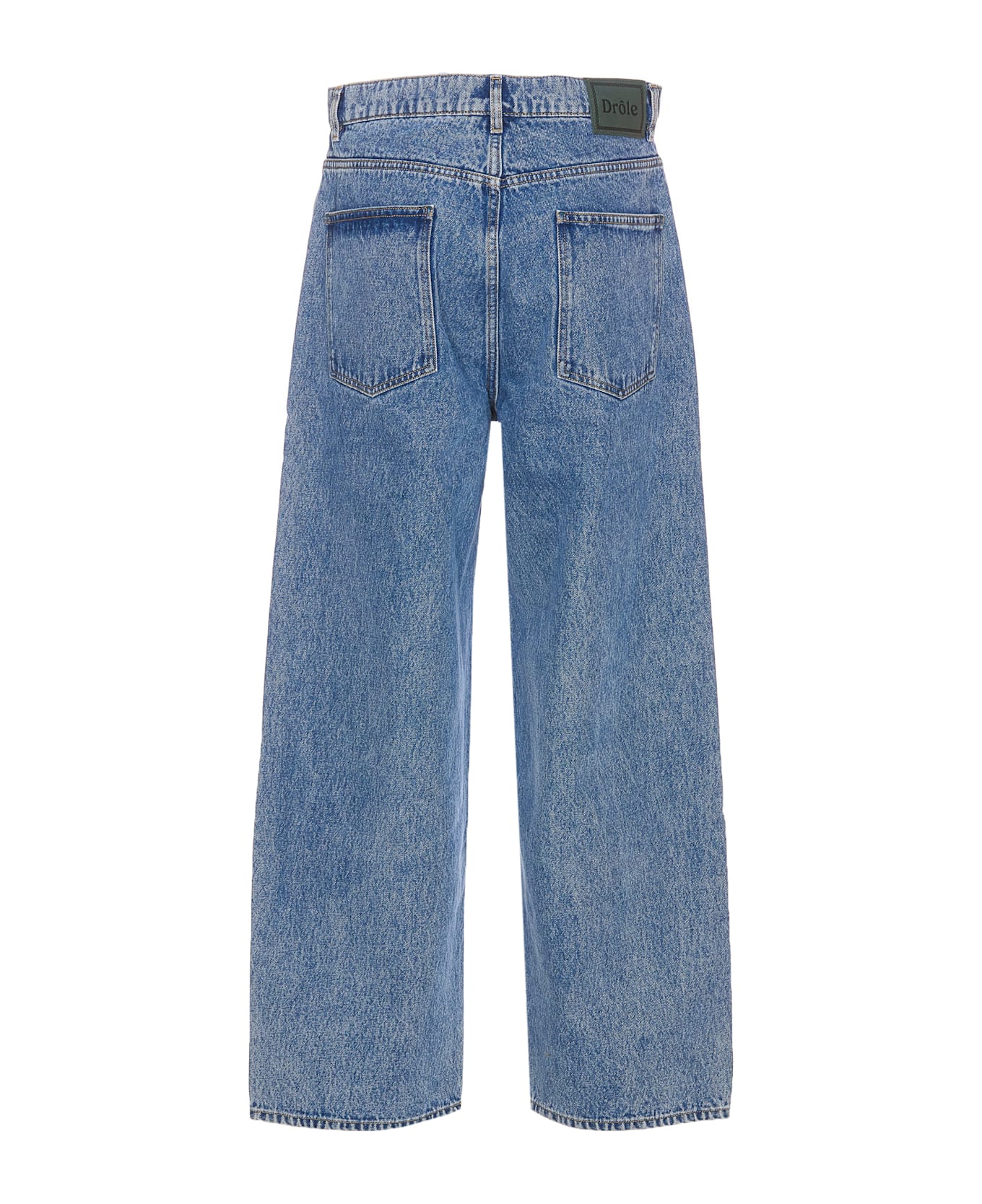 Drôle de Monsieur Le Jeans Baggy Denim Jeans - Blue