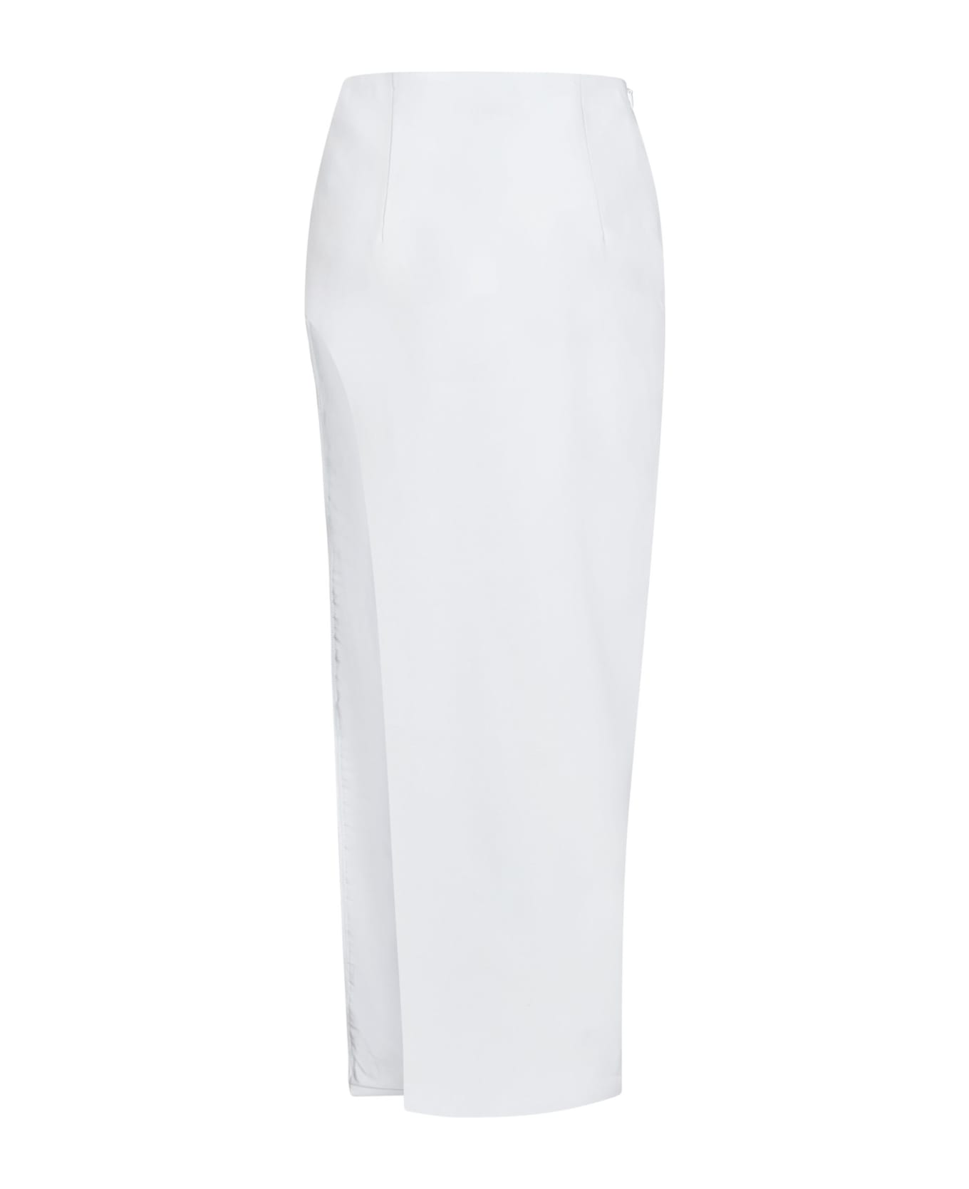 Monot Midi Skirt - White