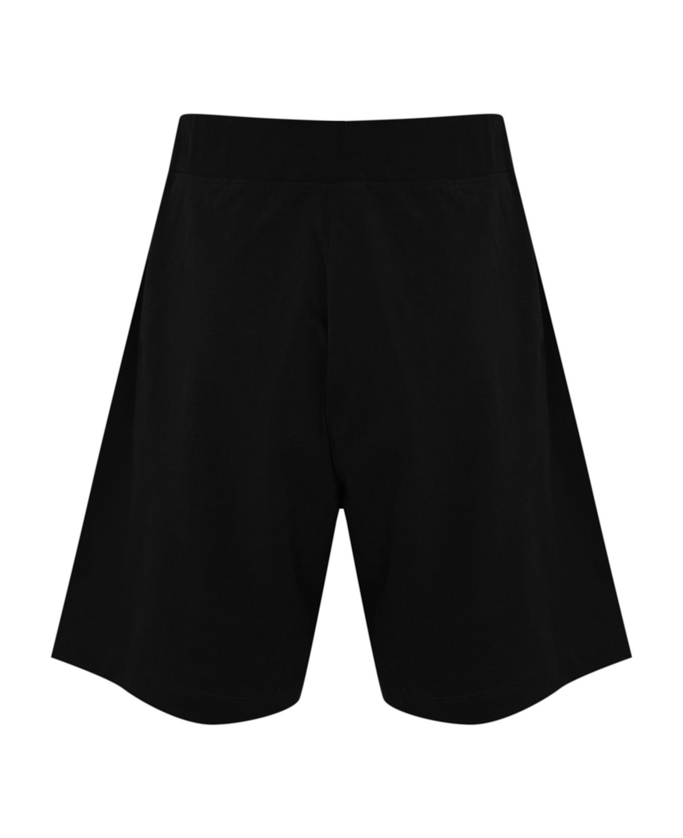 Dsquared2 Bermuda Icon New Generation Big Boxer In Cotton - Black