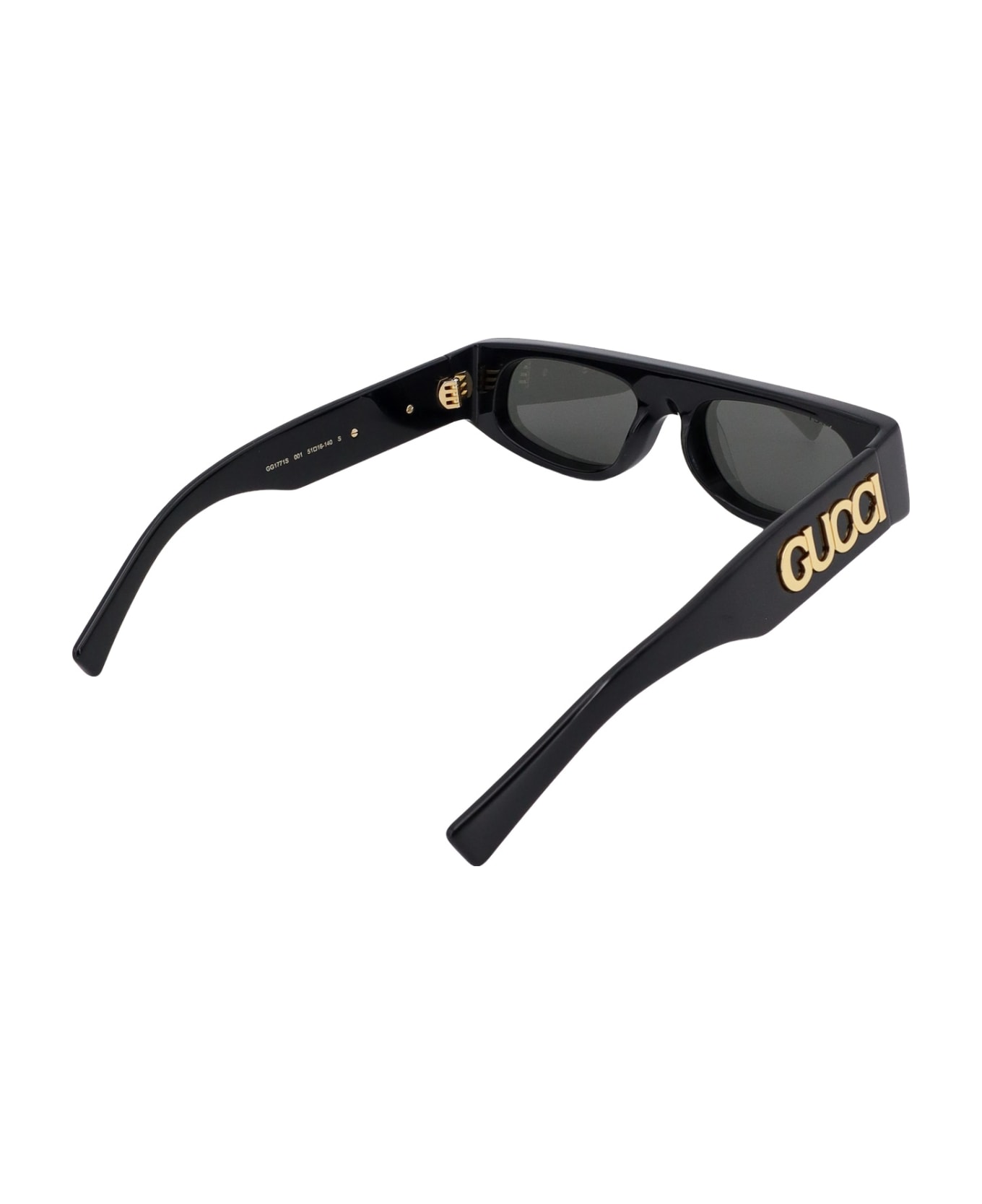 Gucci Black Acetate Sunglasses - Black