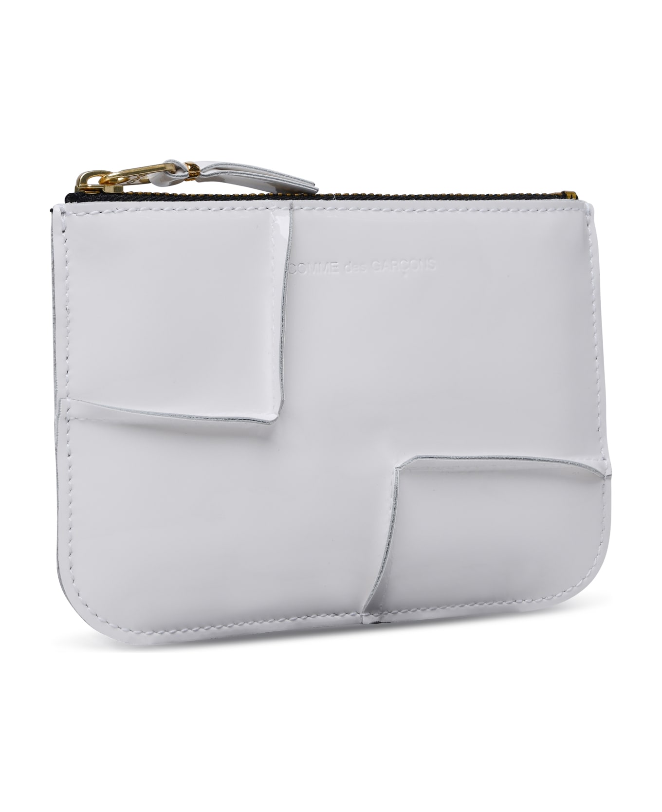 Comme des Garçons Wallet 'medley' White Leather Card Holder - White 財布