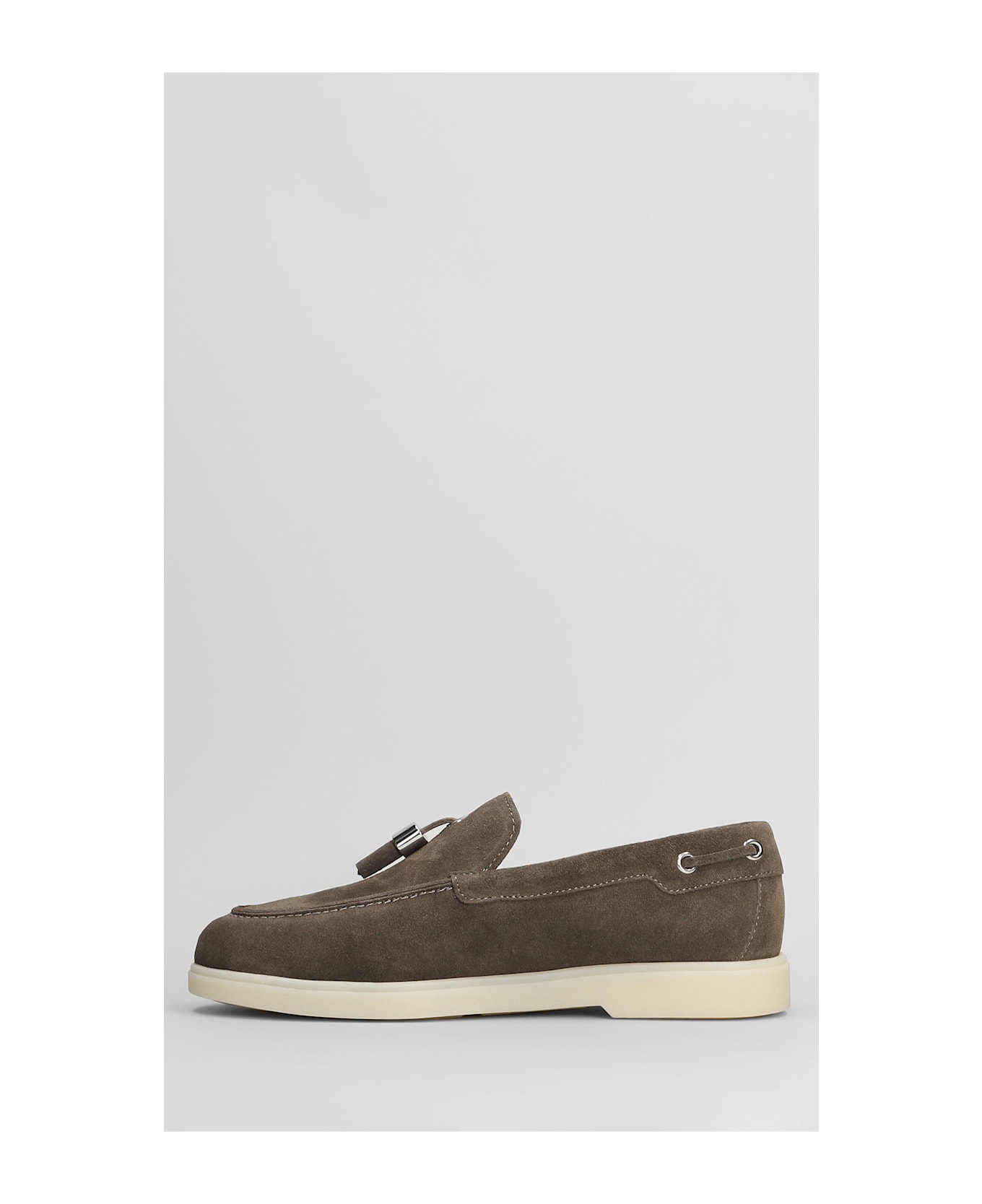 Giuseppe Zanotti The Maui Loafers In Beige Suede - beige