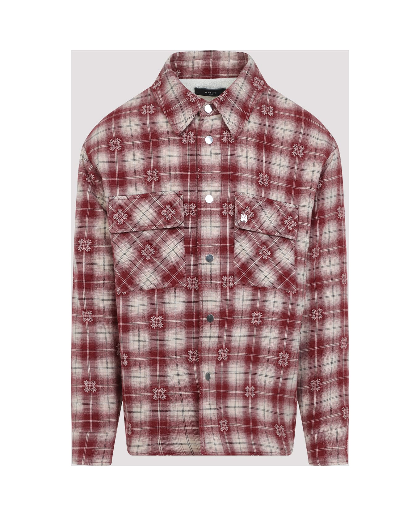 AMIRI Padded Overshirt - Deep Red