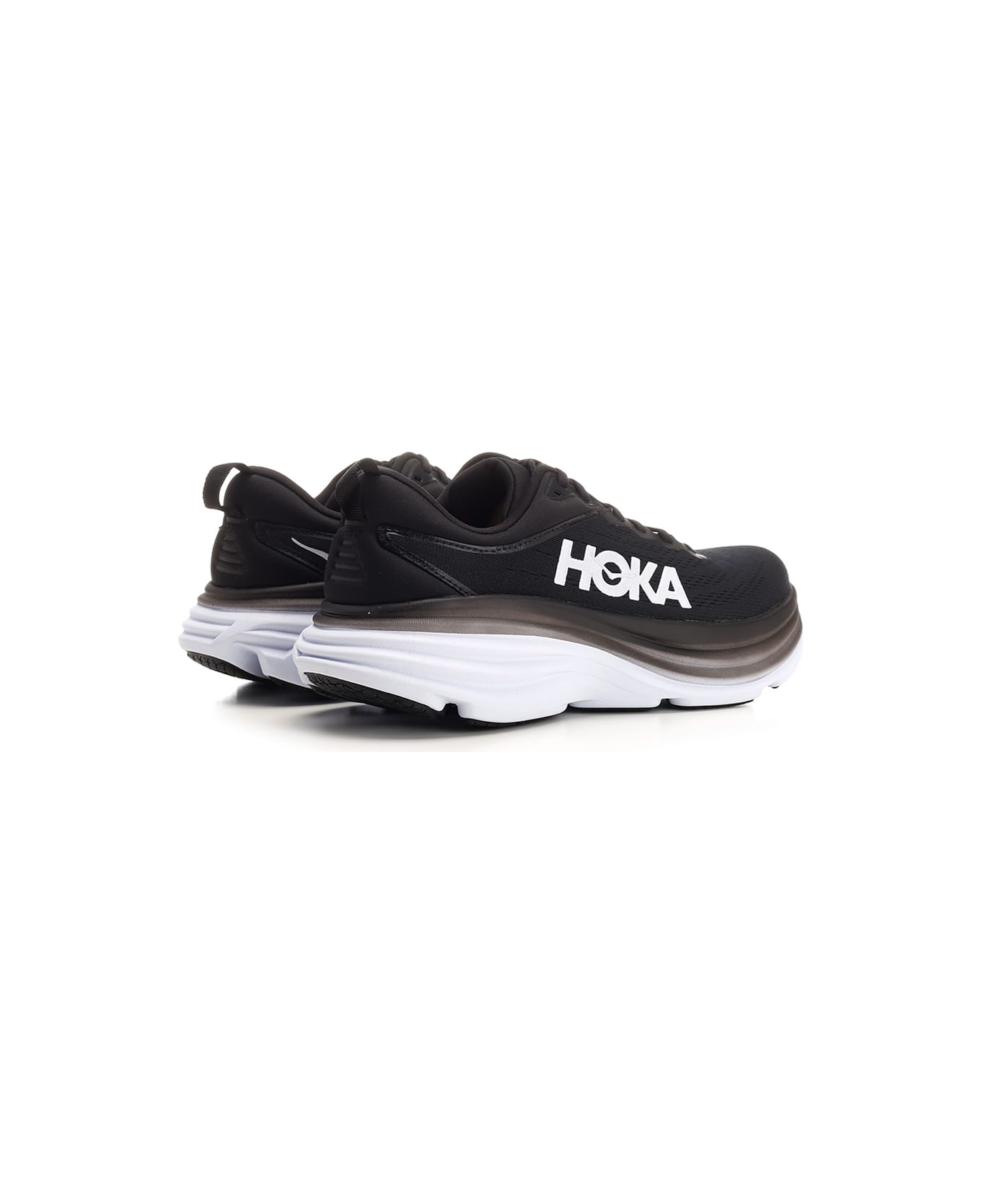 Hoka Black "bondi" Sneakers - Black
