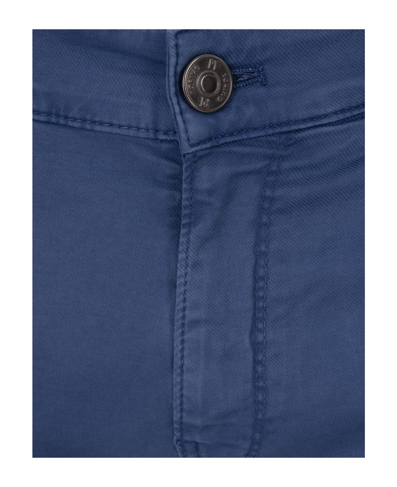 PT Torino Swing Jeans In Blue Stretch Denim - Blue