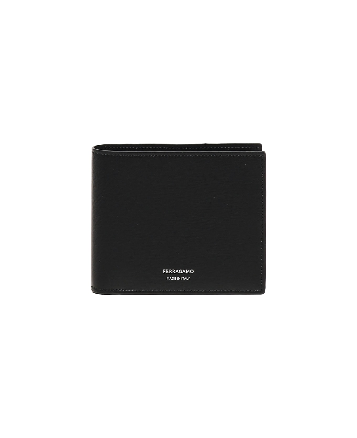 Ferragamo Calfskin Wallet - Black