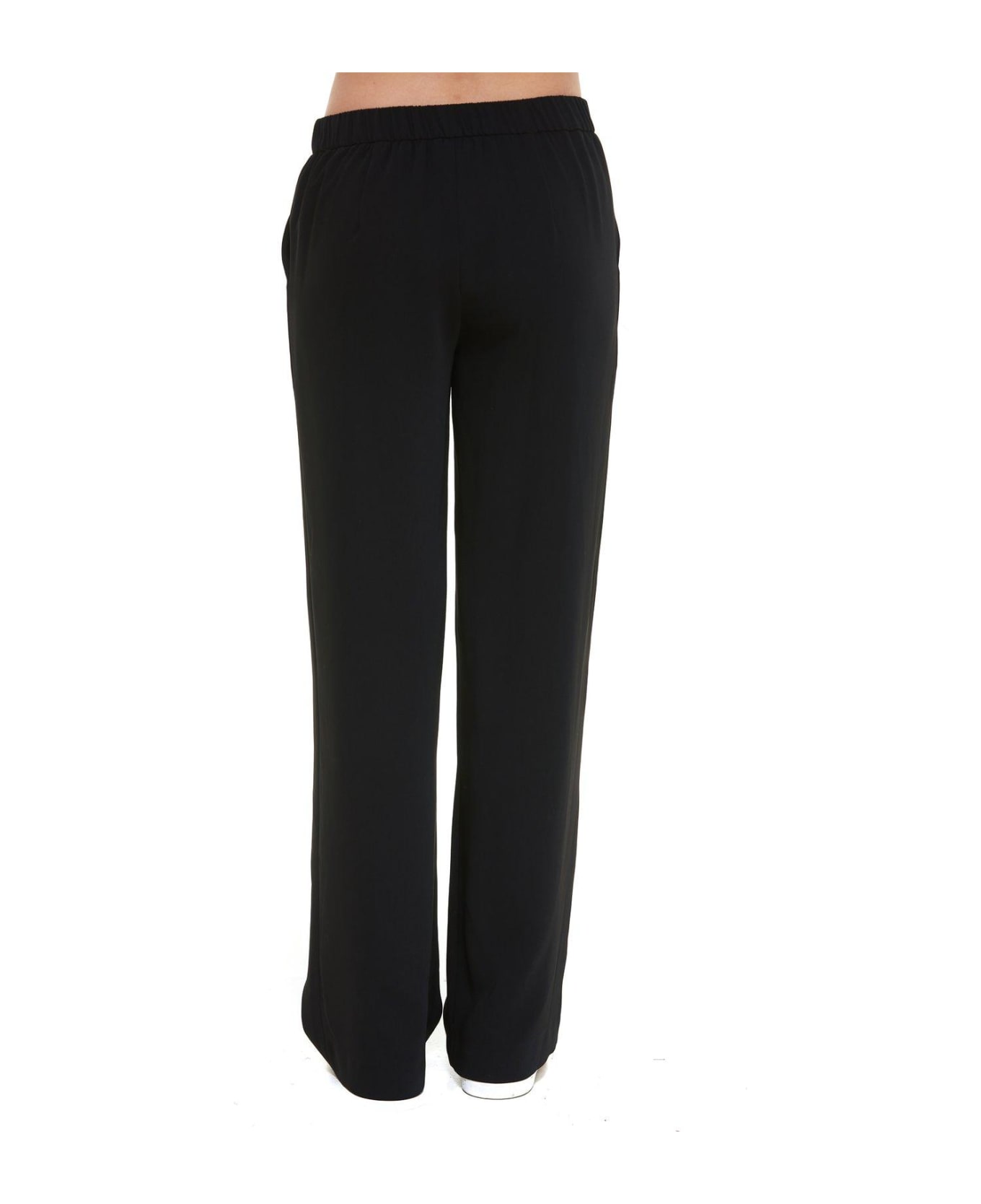 Parosh Tailored Wide-leg Pants - Black