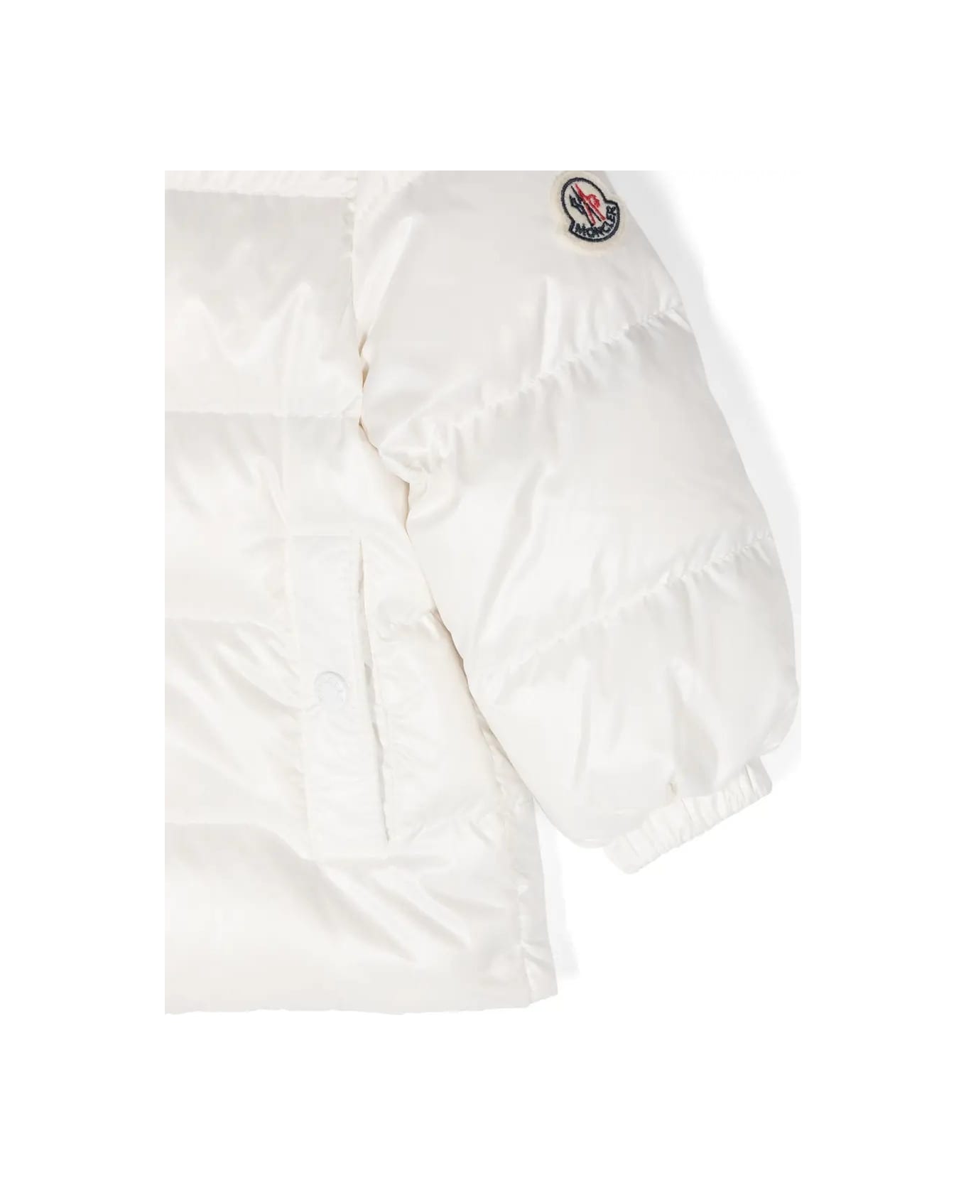 Moncler White Vashiti Down Jacket - White