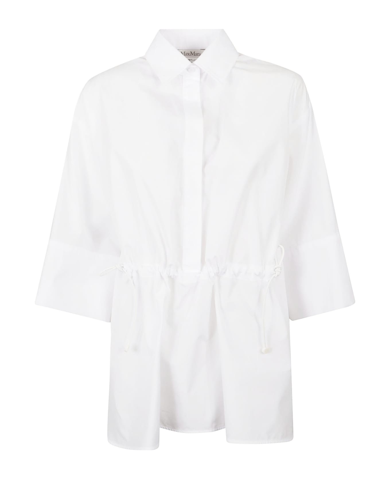 Max Mara Optic White March Shirt - White