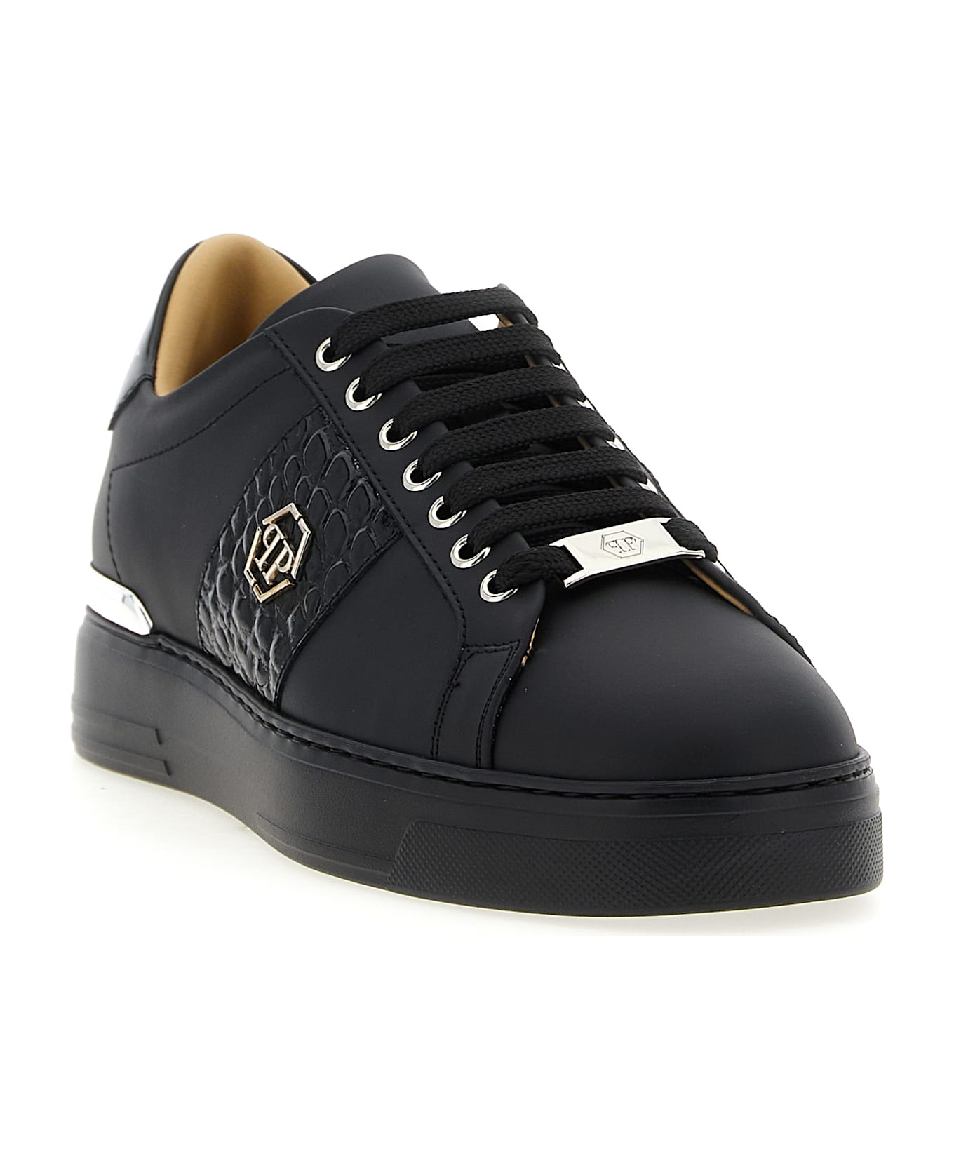 Philipp Plein 'hexagon' Sneakers - Black  