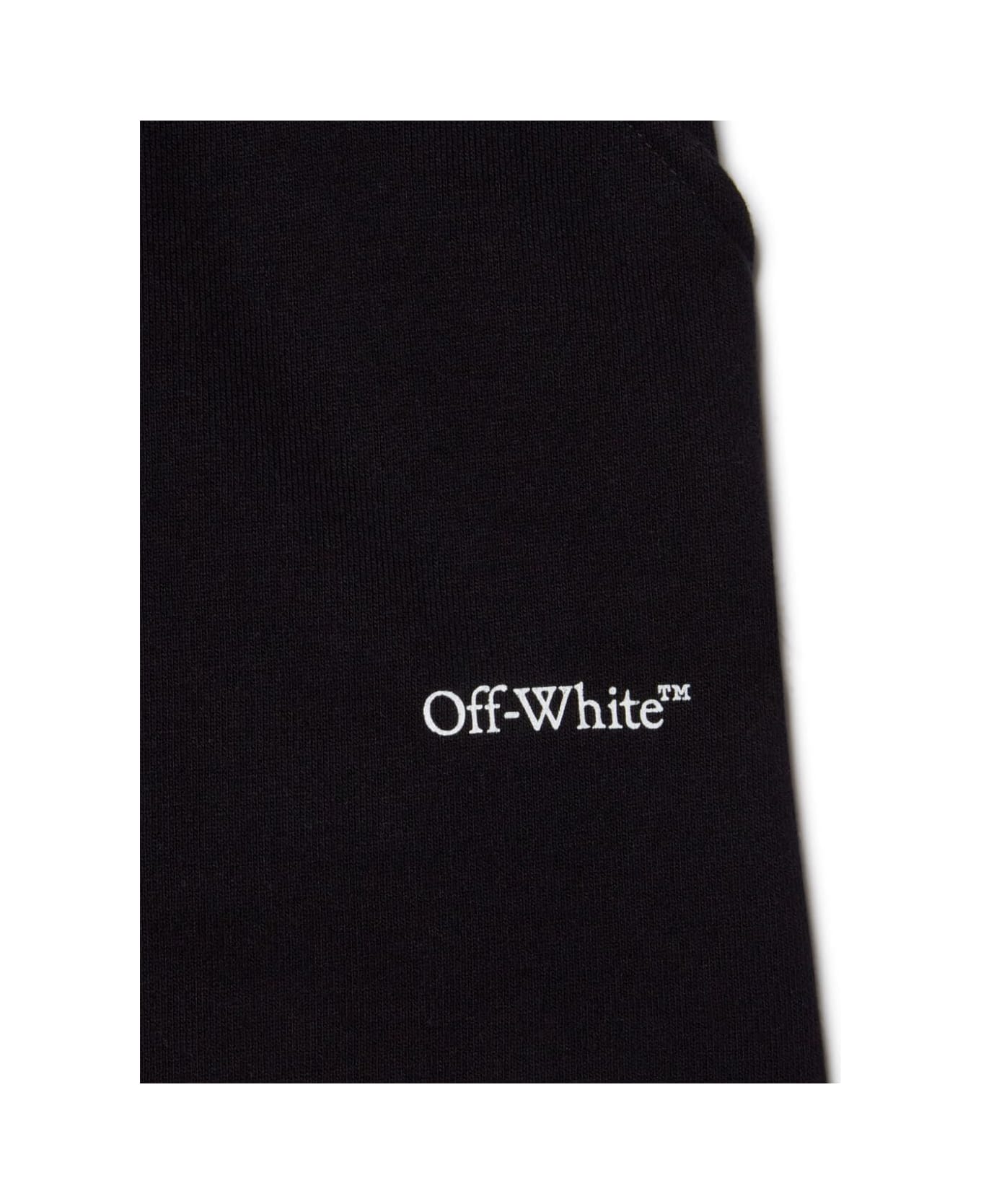 Off-White Bookish Logoband Sweatskirt - Black White