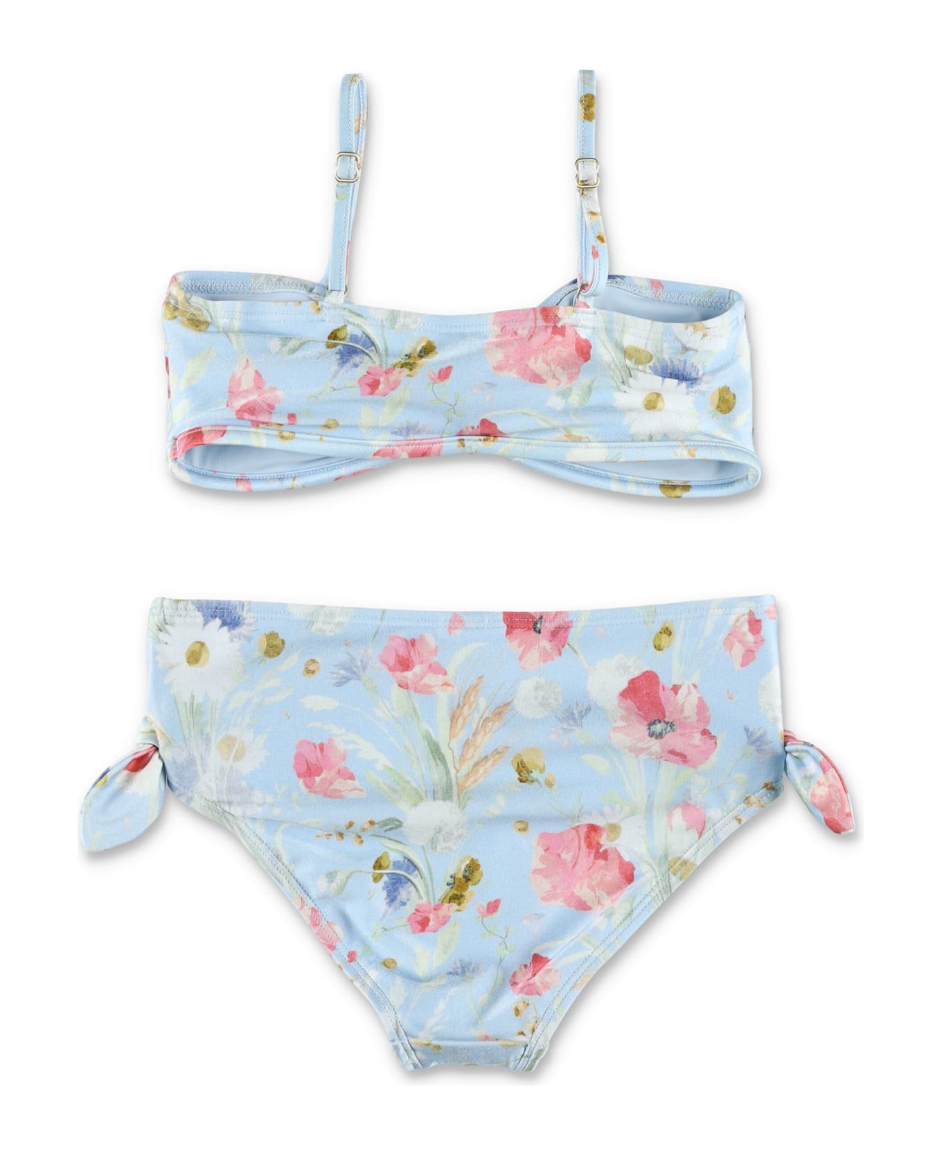 Zimmermann Kid - Lucky Tie Bikini - BLUE FLORAL