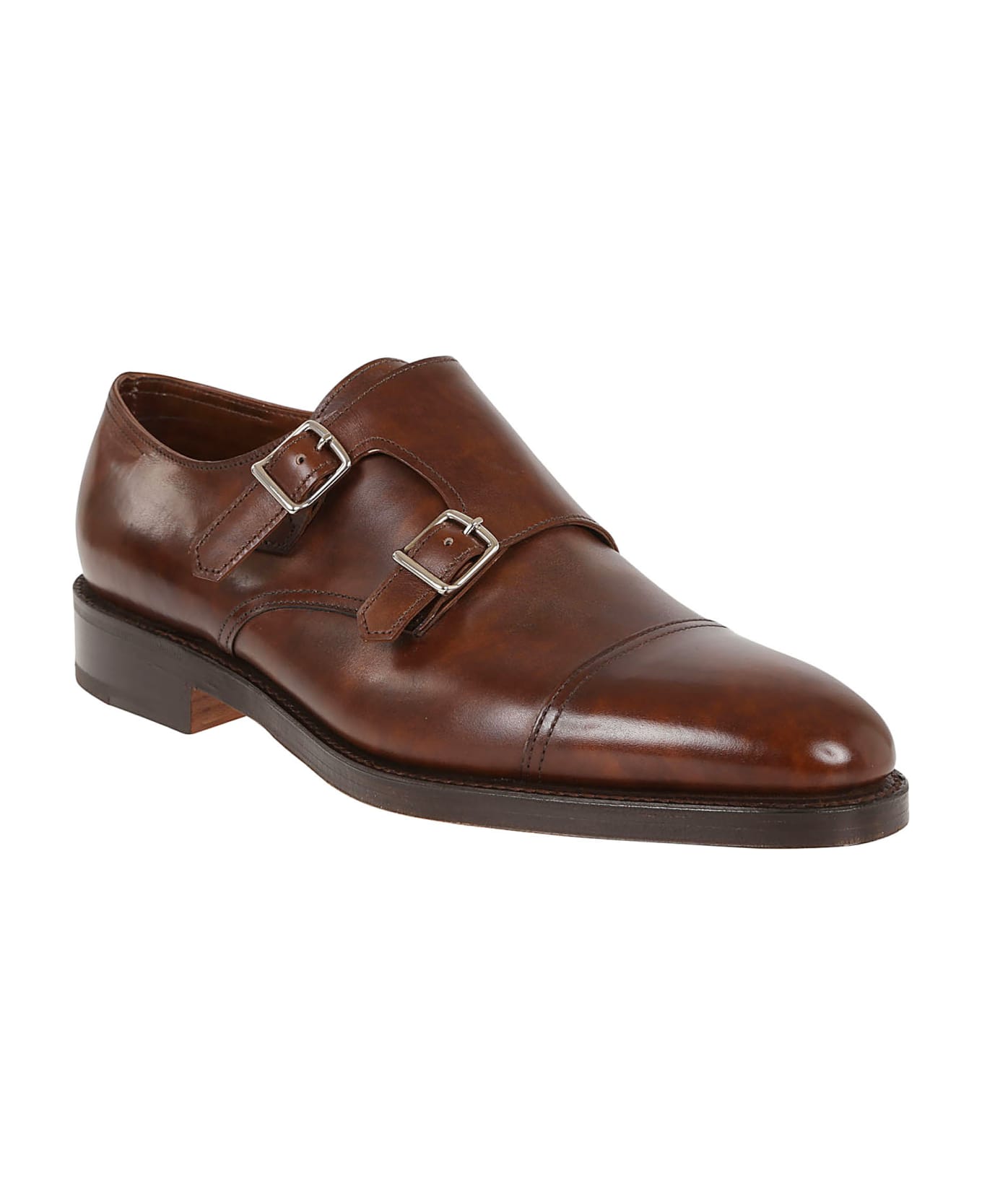 John Lobb Classic Monk Shoes - Parisian Brown Museum