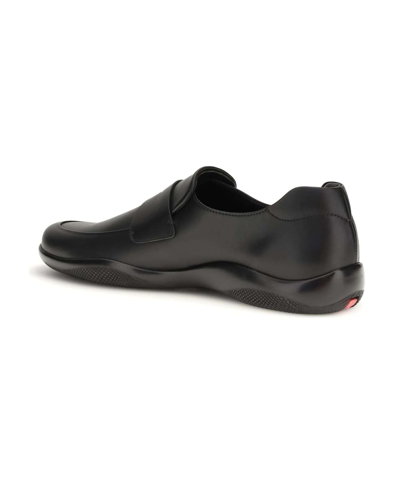 Prada Toblach Leather Loafers