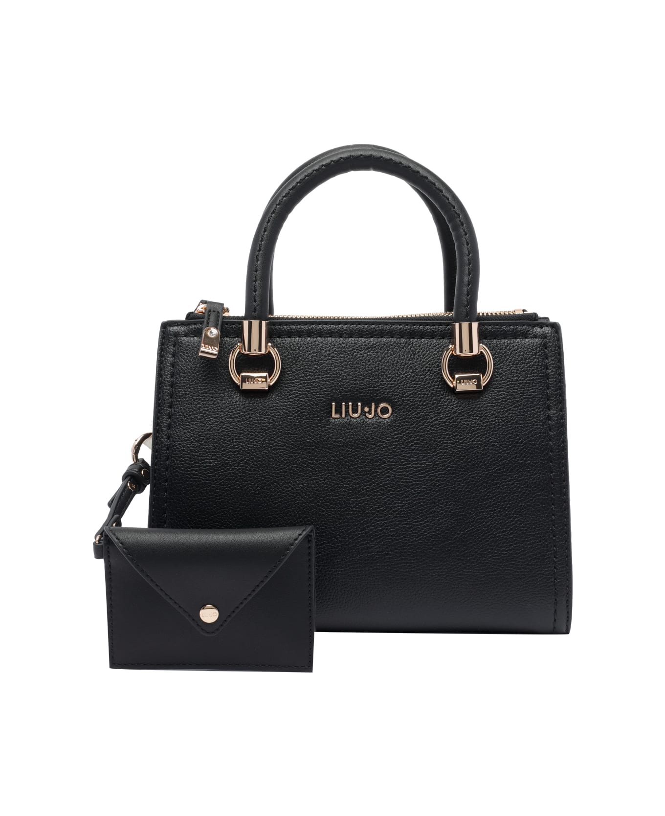 ハンドバッグ LIU JO HANDBAG WITH CLUTCH Liu-Jo Logo Handbag | italist