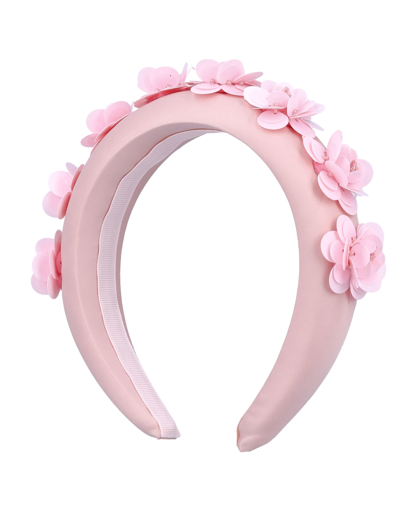 self-portrait Kid - 3d Flower Headband - PINK