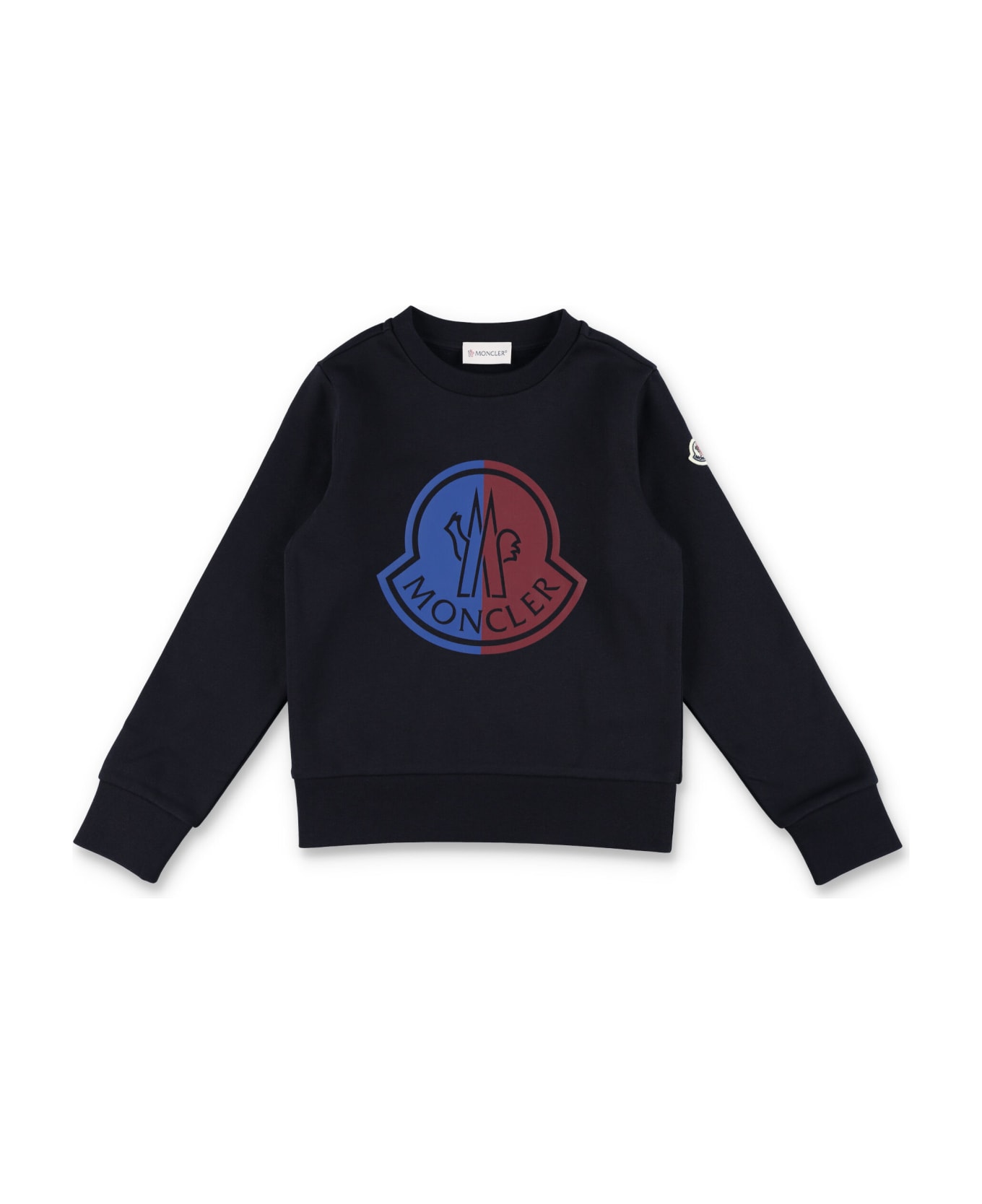 Moncler Ort Fleece Logo - NAVY