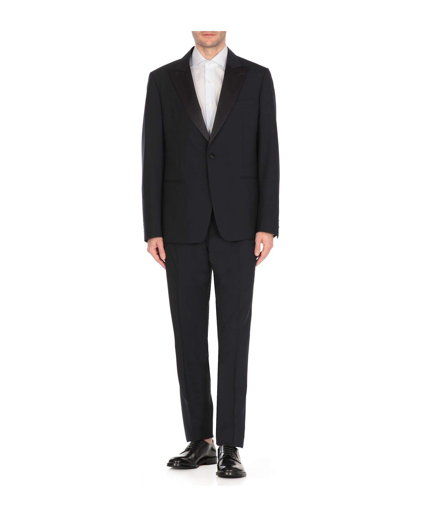 Lardini Virgin Wool Suit - Blue
