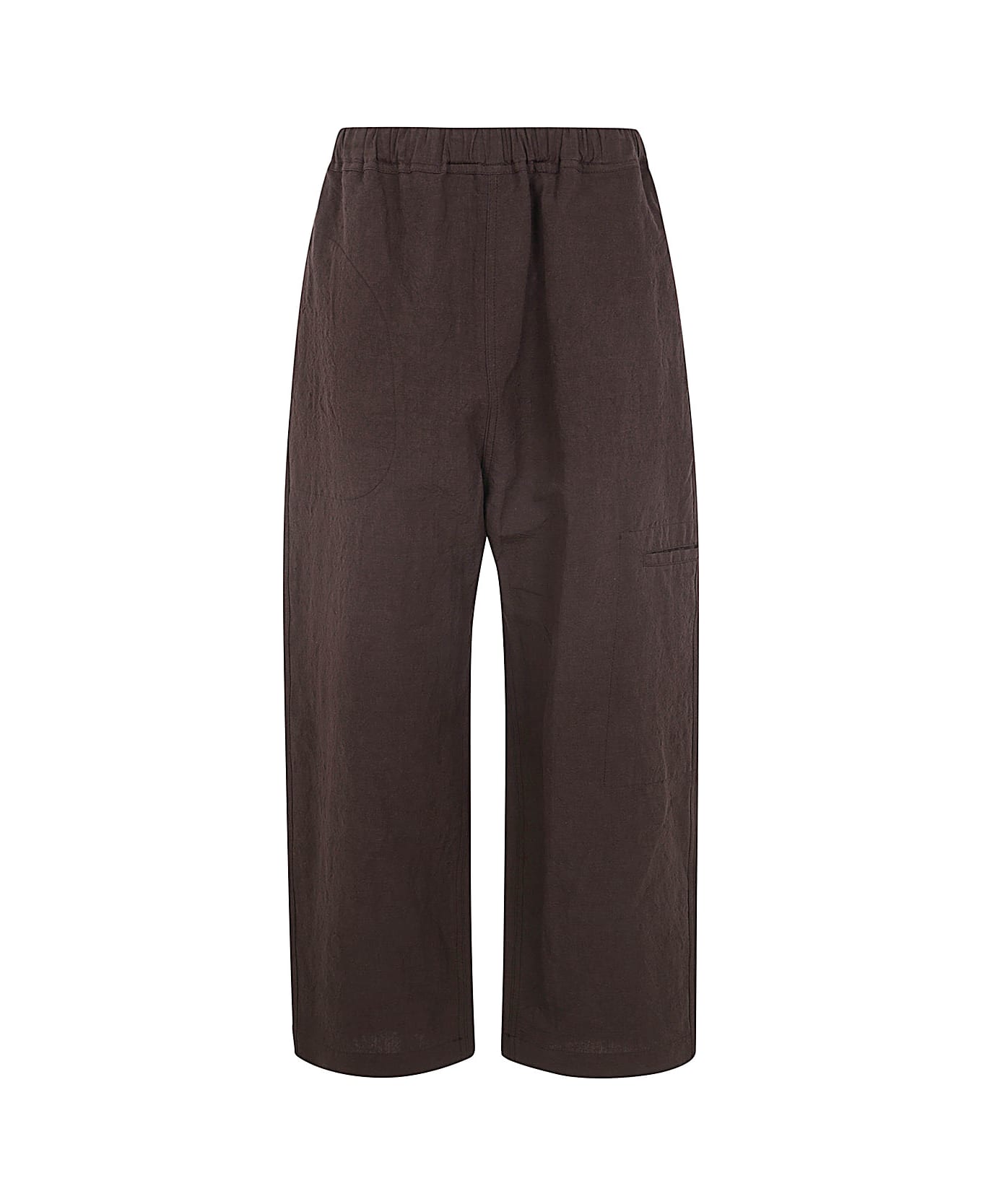 Sofie d'Hoore Wide Pants With Elastic Waist - Cacao