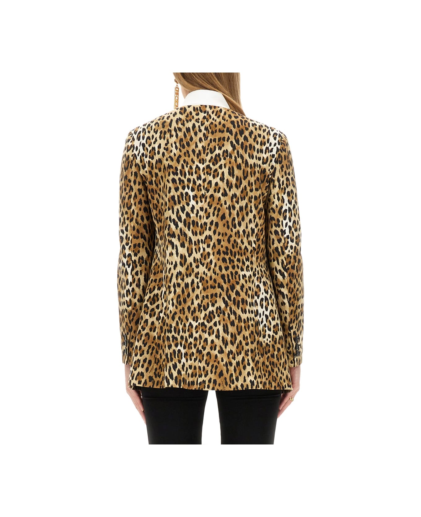 Moschino Jacket With Animal Pattern - ANIMALIER