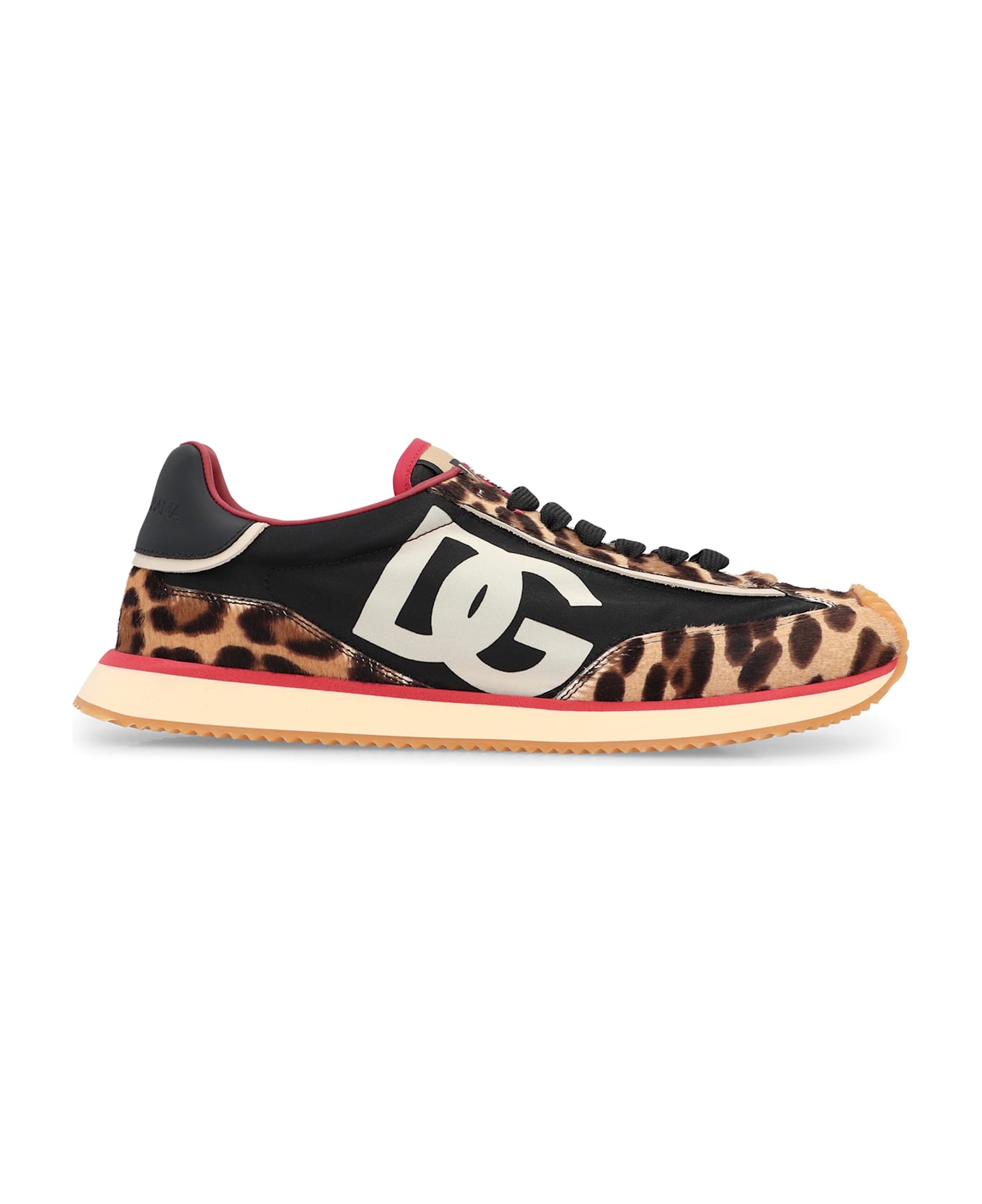 Dolce 
Gabbana Dg Cushion Low-top Sneakers - Animalier
