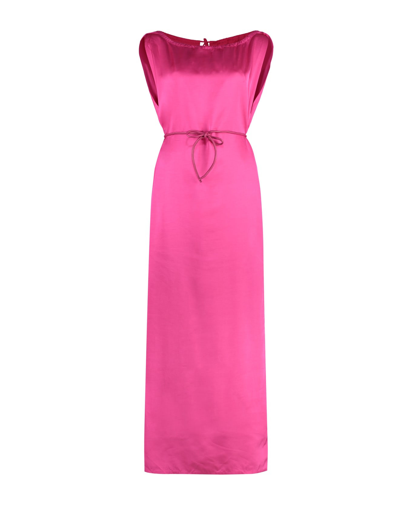 Yves Salomon Viscose Dress - Fuchsia