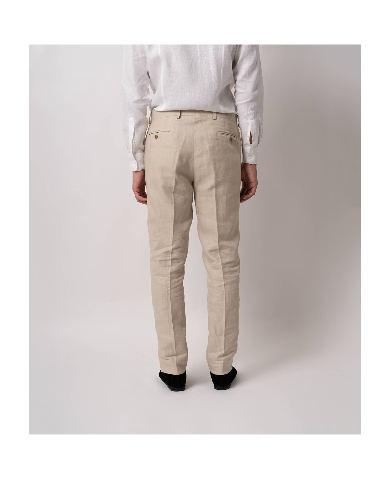 Larusmiani Levante Trousers Pants - Beige