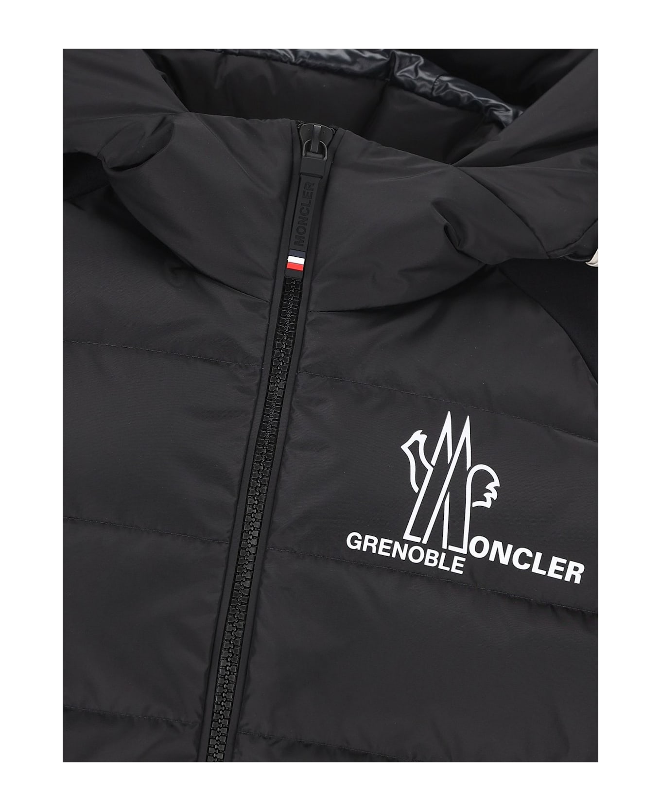 Moncler Grenoble Logo Printed Hooded Jacket