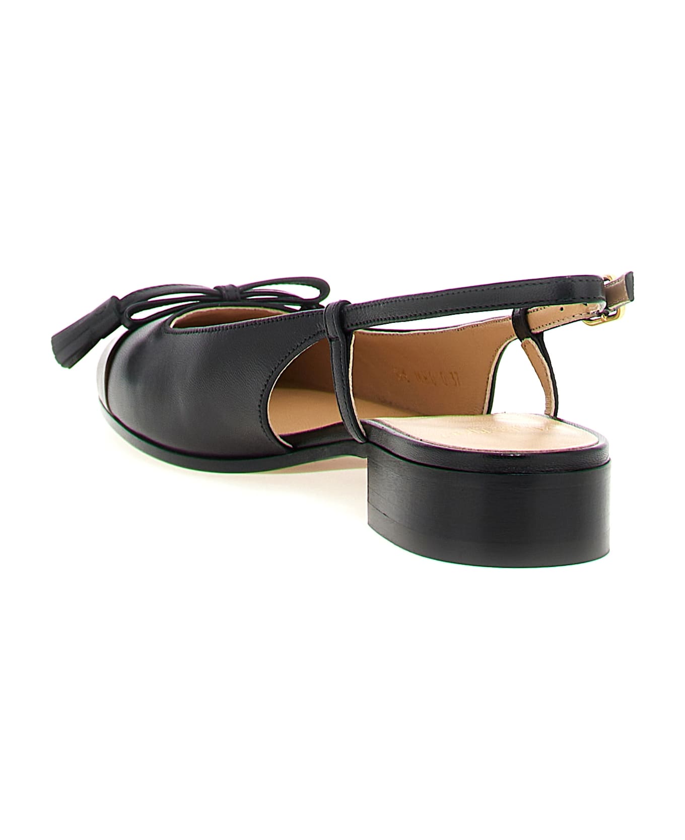 Valentino Garavani 'valet Du Roi' Slingback - Black  