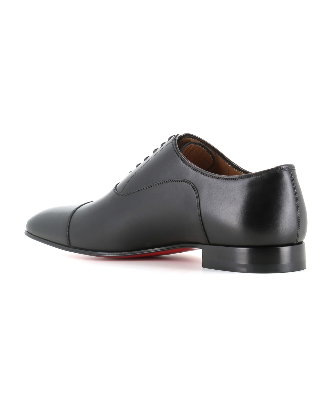 Christian Louboutin Oxford Greggo Flat - Black