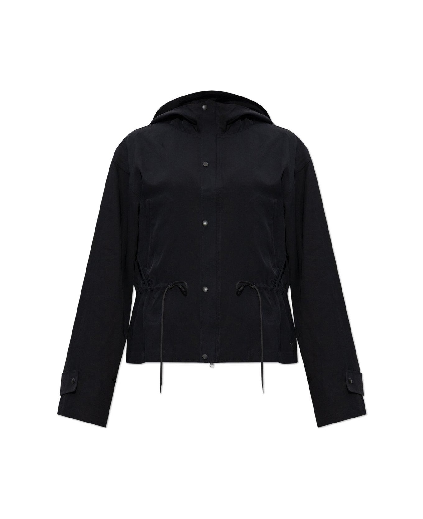 Y-3 Long-sleeved Hooded Jacket - BLACK