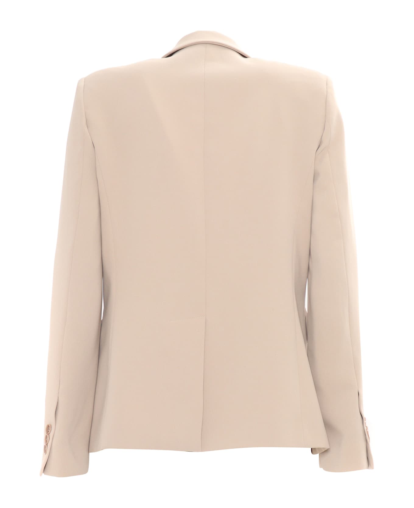 Parosh Single Breasted Jacket - Sand