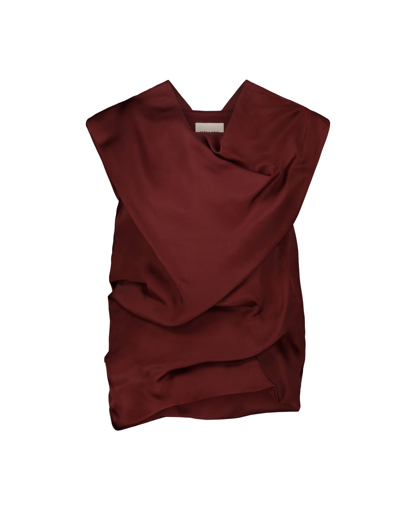 Khaite Luola Top - Oxblood トップス