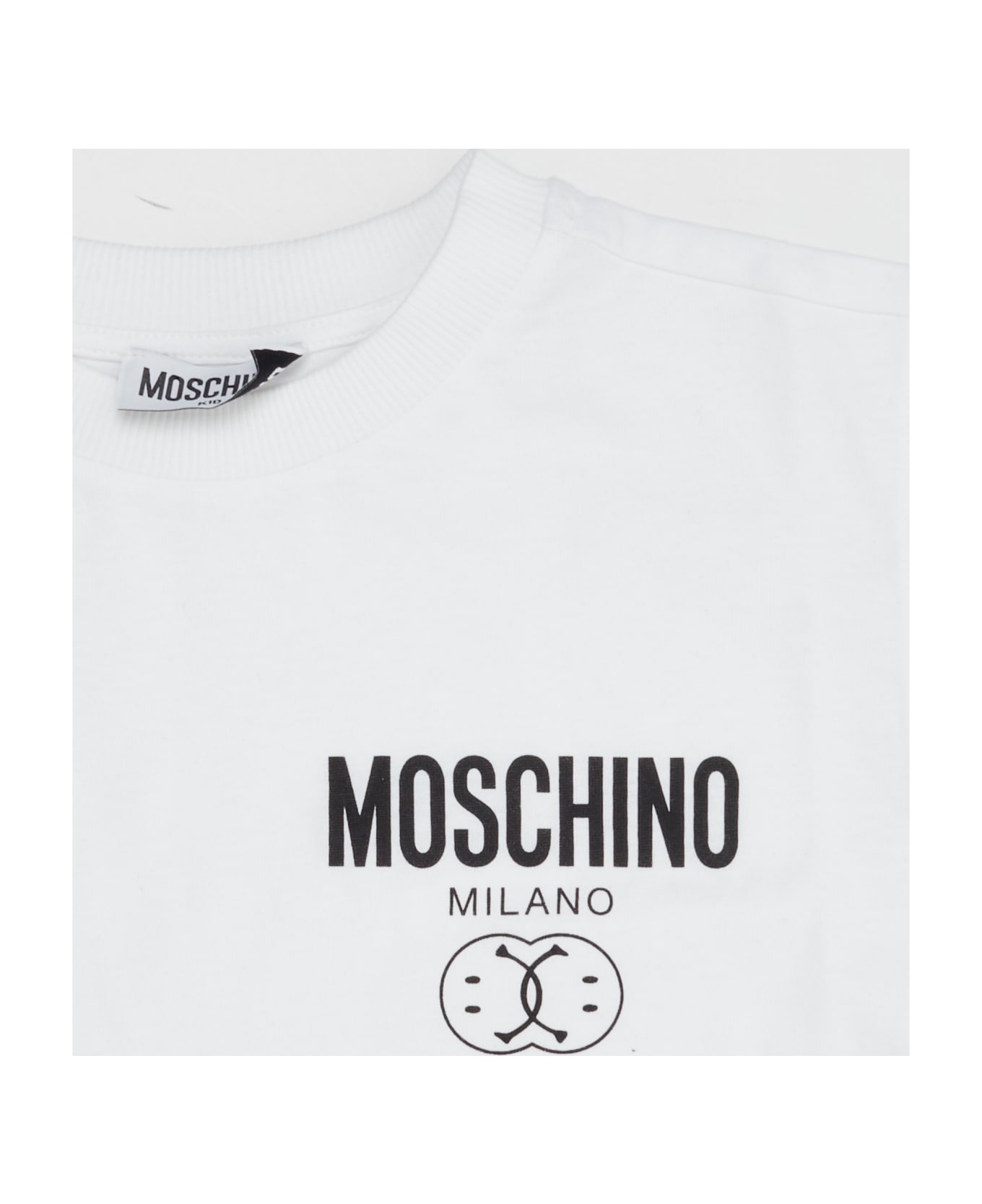 Moschino T-shirt+short Suit - BIANCO