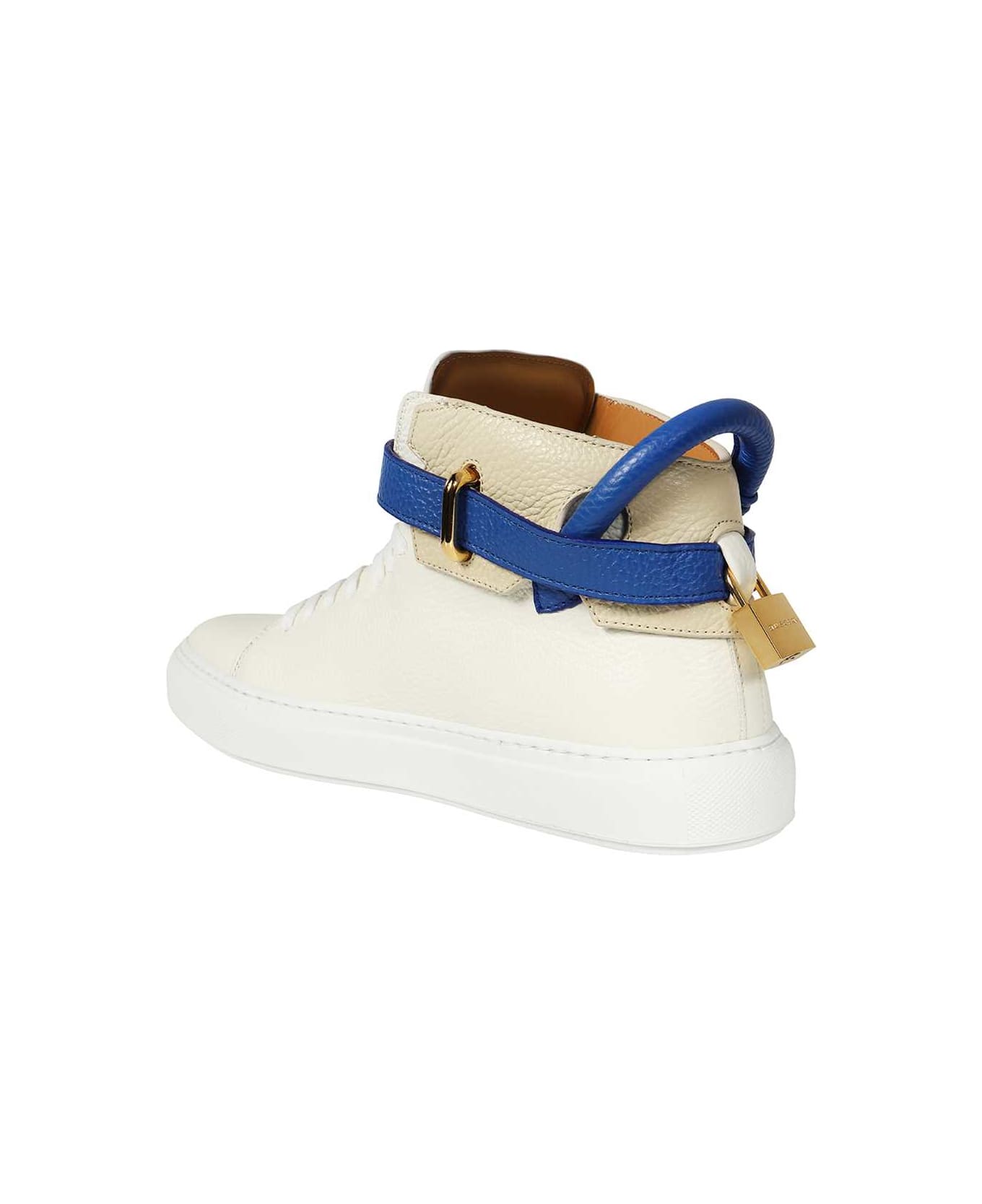 Buscemi Leather High-top Sneakers - White スニーカー