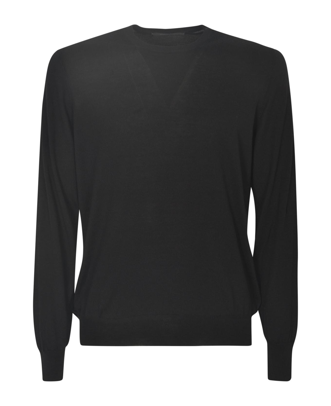 Tagliatore Gray Sweater - Black
