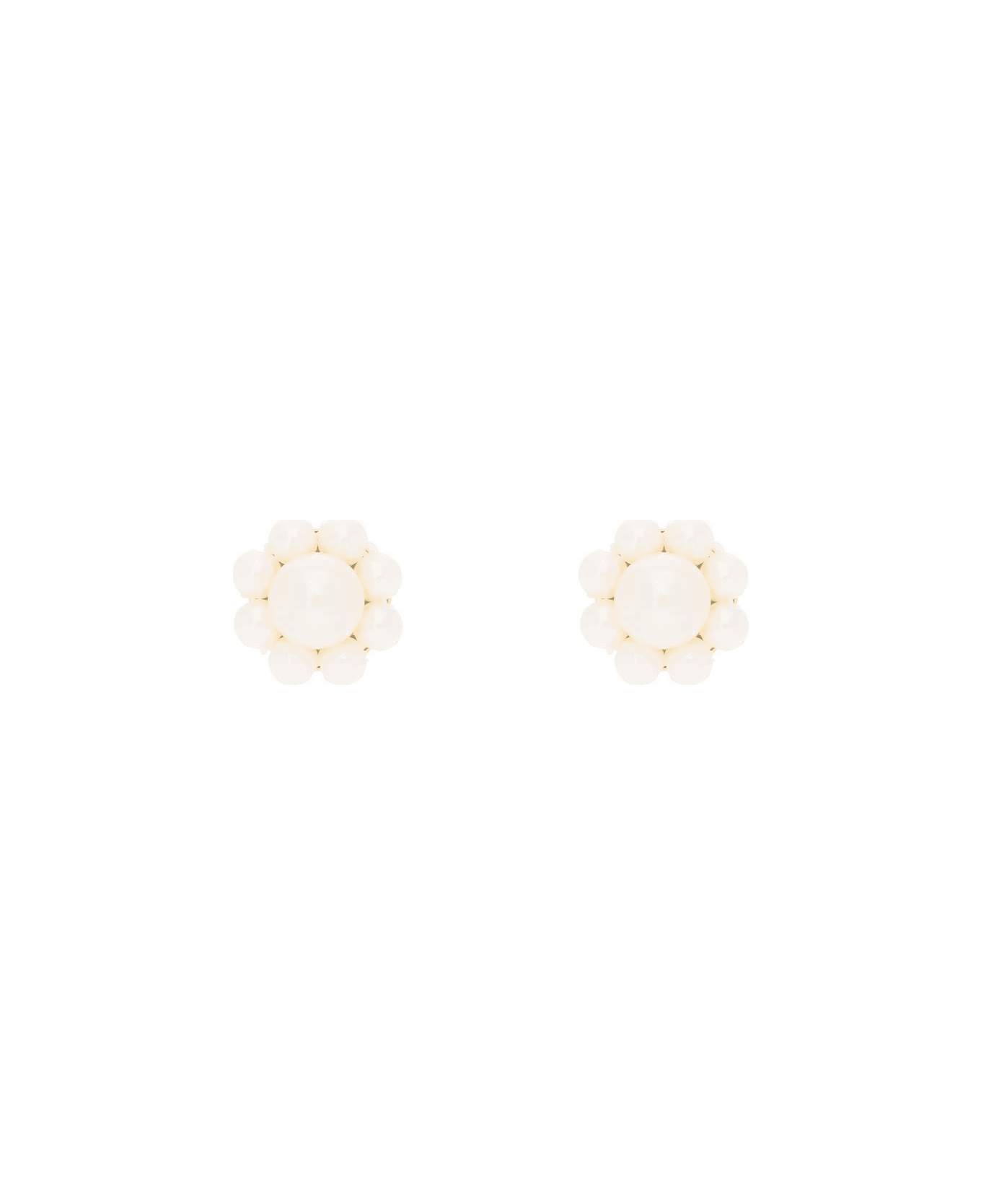 Simone Rocha Earrings With Pearls - PEARL (White)