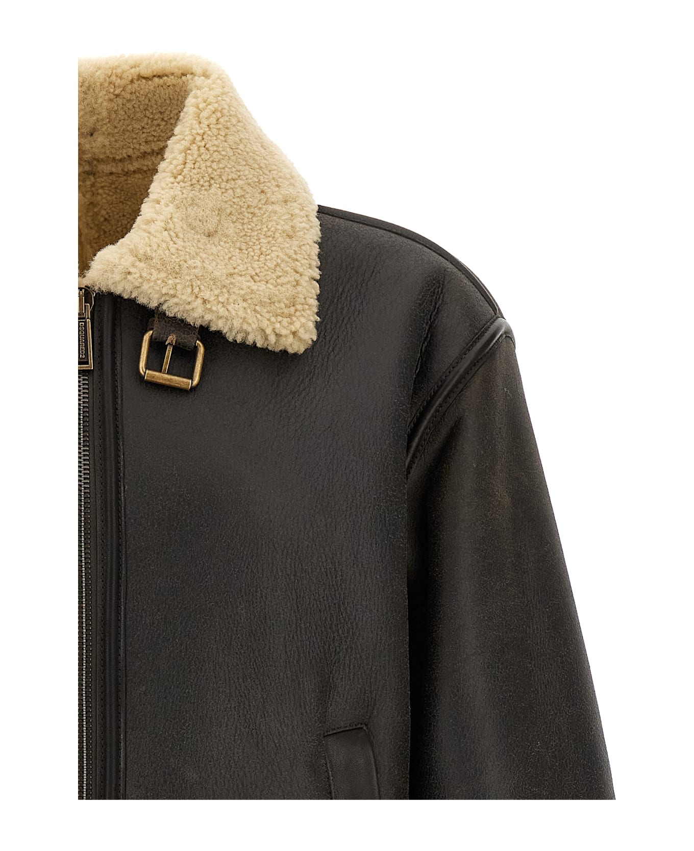 Dsquared2 
aviator
 Sheepskin Jacket