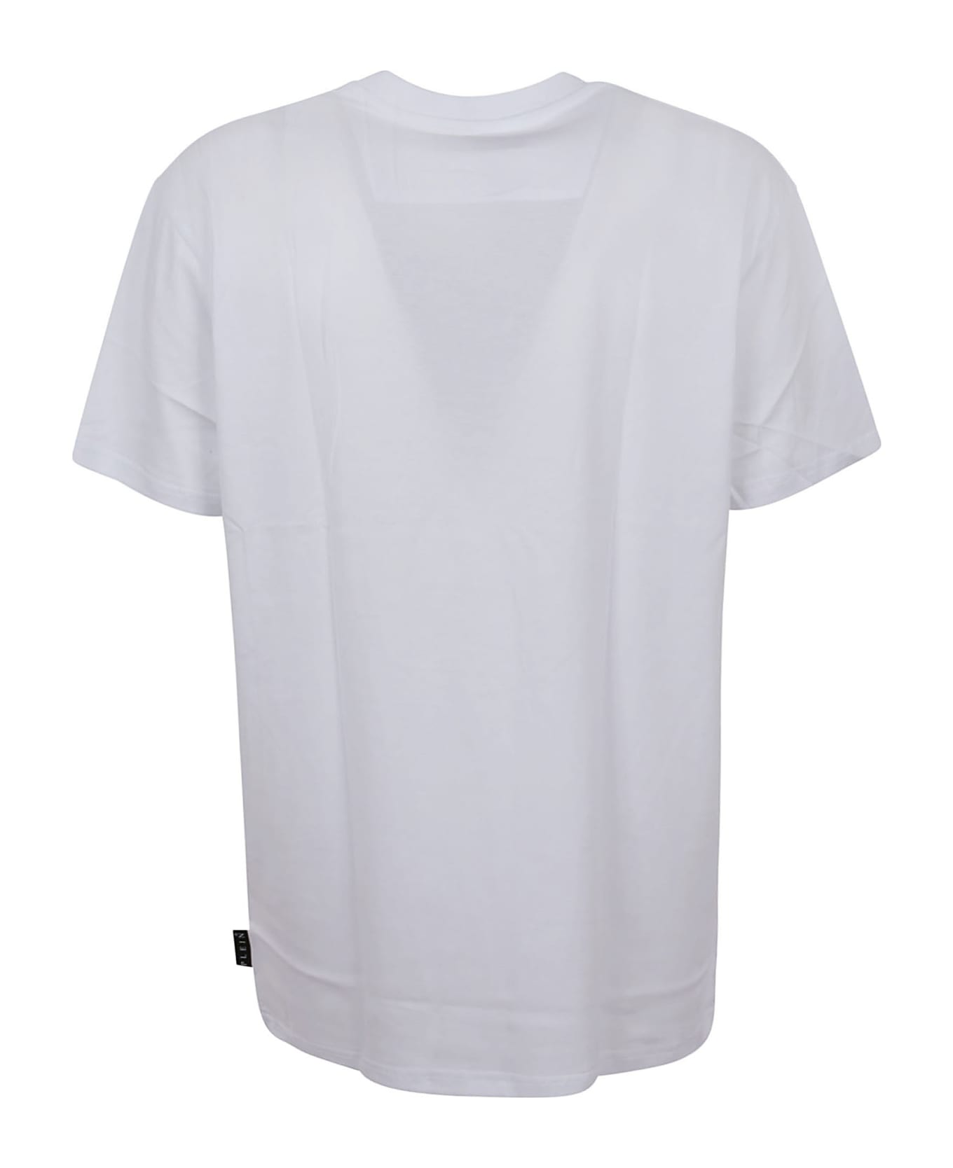 Philipp Plein T-shirt Round Neck Ss Hexagon - White シャツ
