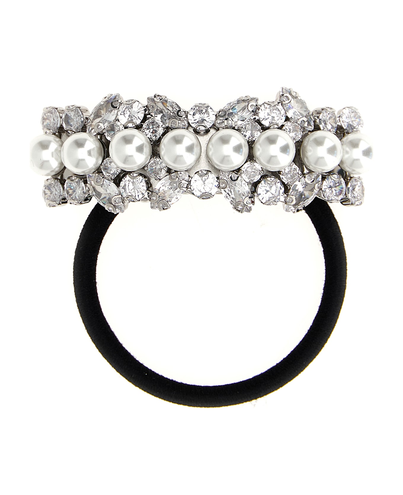 self-portrait 
multi Crystal
 Hair Elastic - Silver