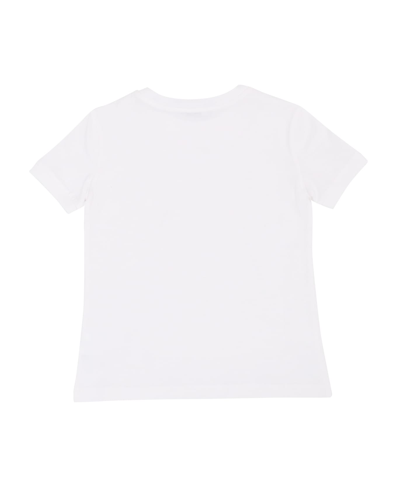Dolce & Gabbana Crop-top T-shirt - WHITE