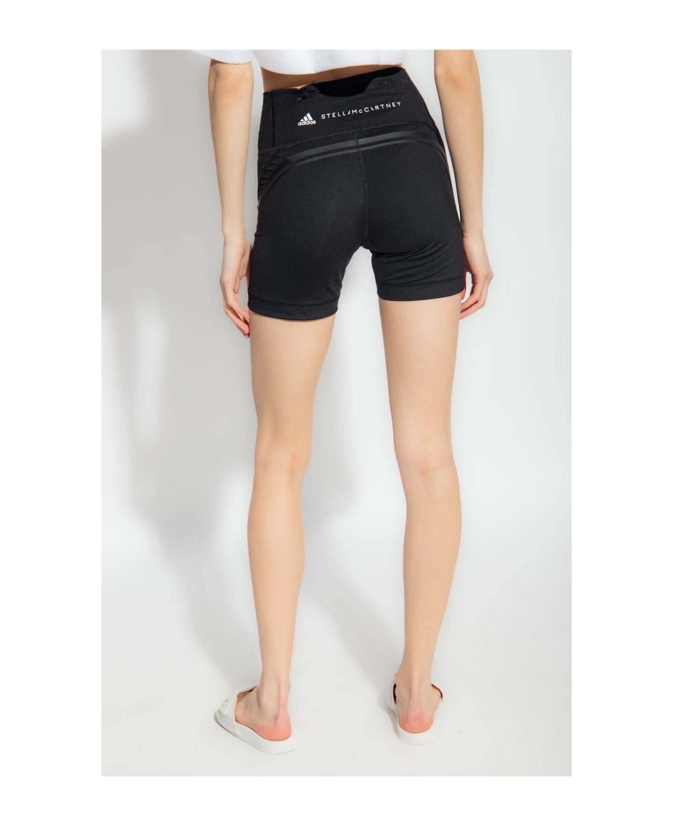 Adidas by Stella McCartney Training Shorts With Logo - Black/white