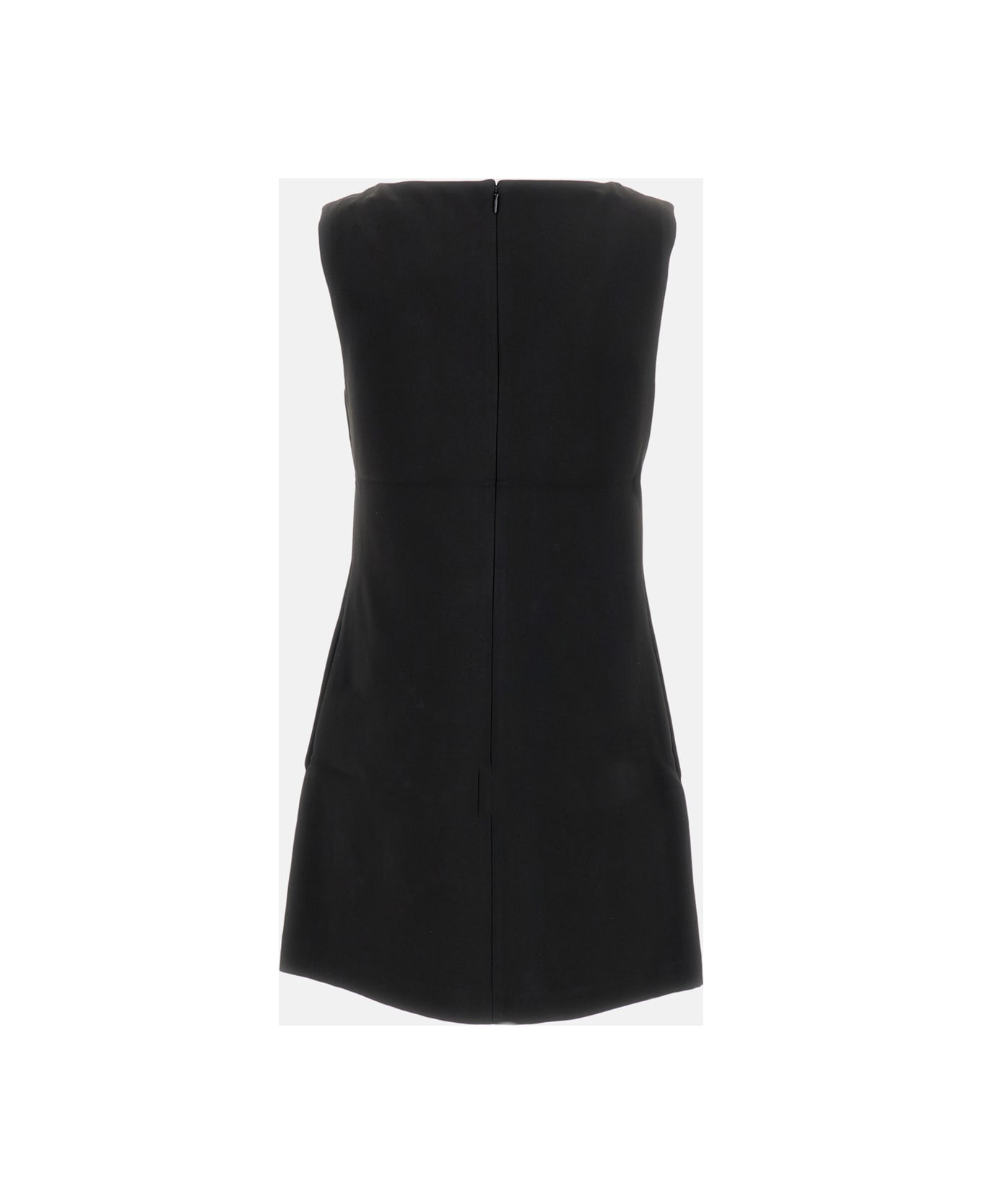 self-portrait Midi Skirt - Black