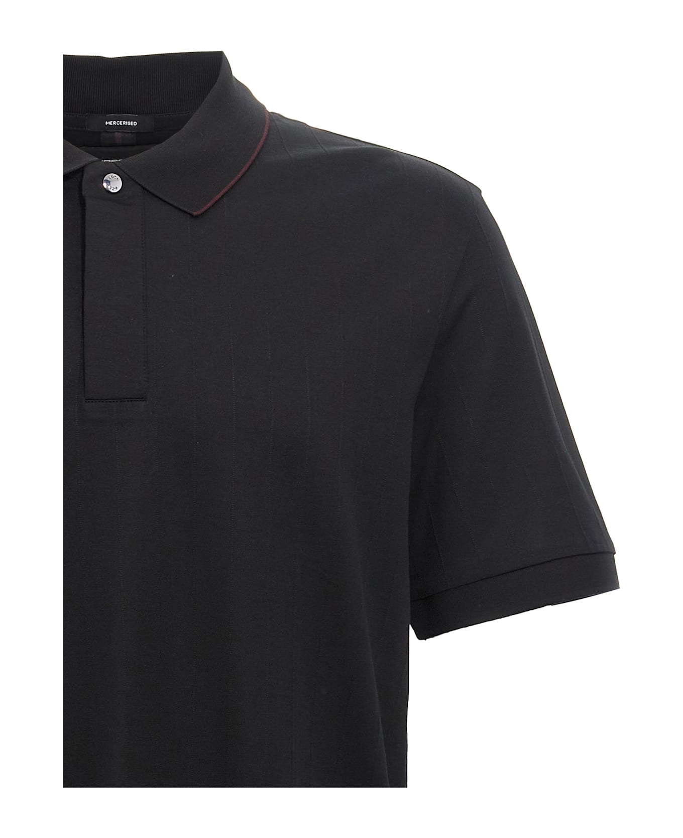 Hugo Boss 'paralay 400' Polo Shirt - Black  